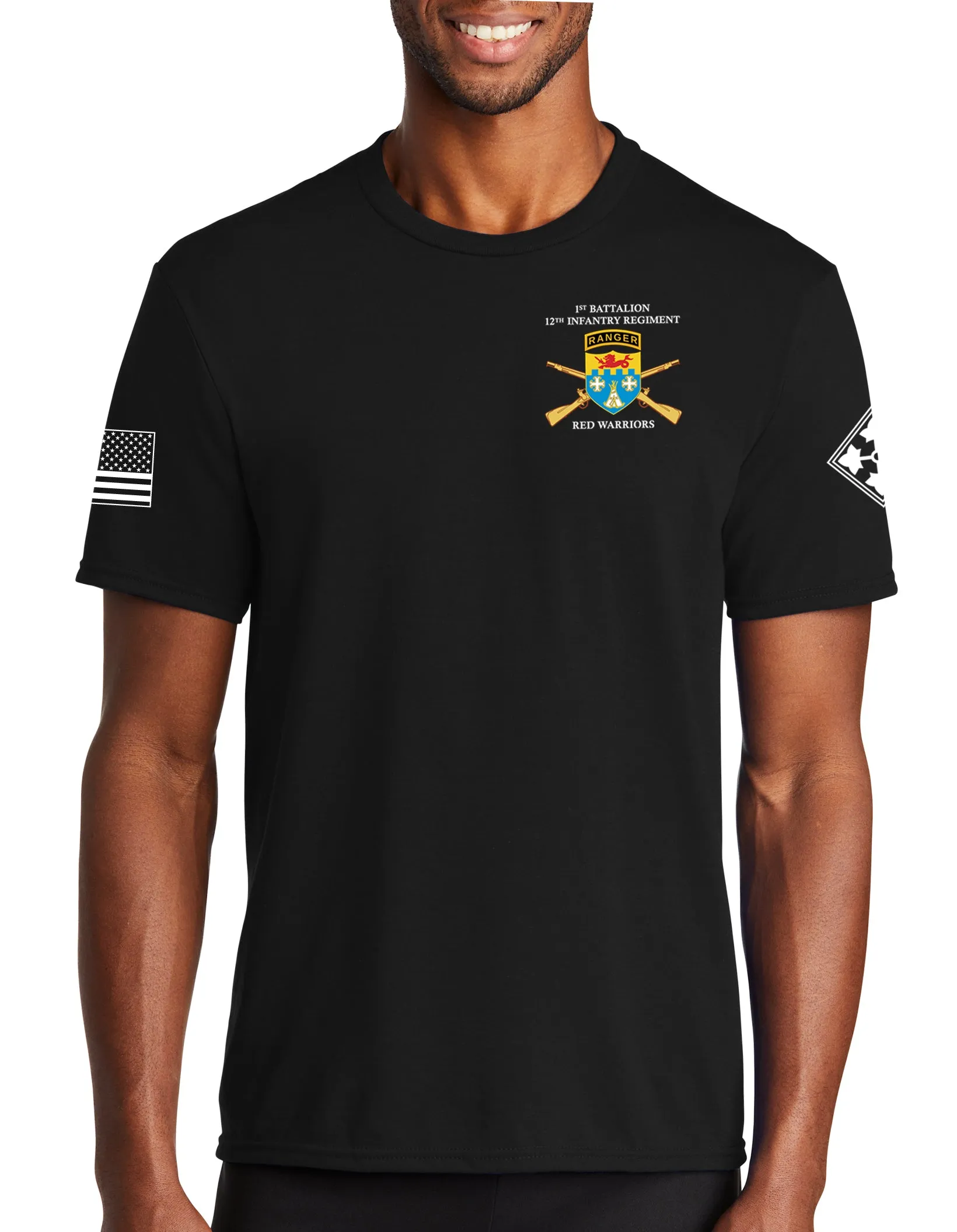 HQ Unisex Performance Short Sleeve PT Shirt (Feels like Cotton). This shirt IS approved for PT.