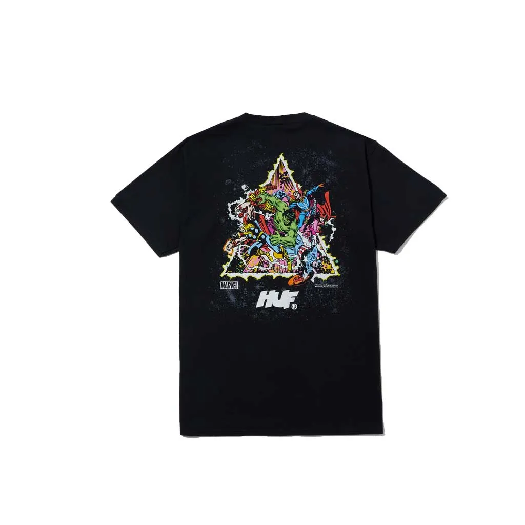 Huf x Avengers Cosmic Assemblage S/S Tee - Black