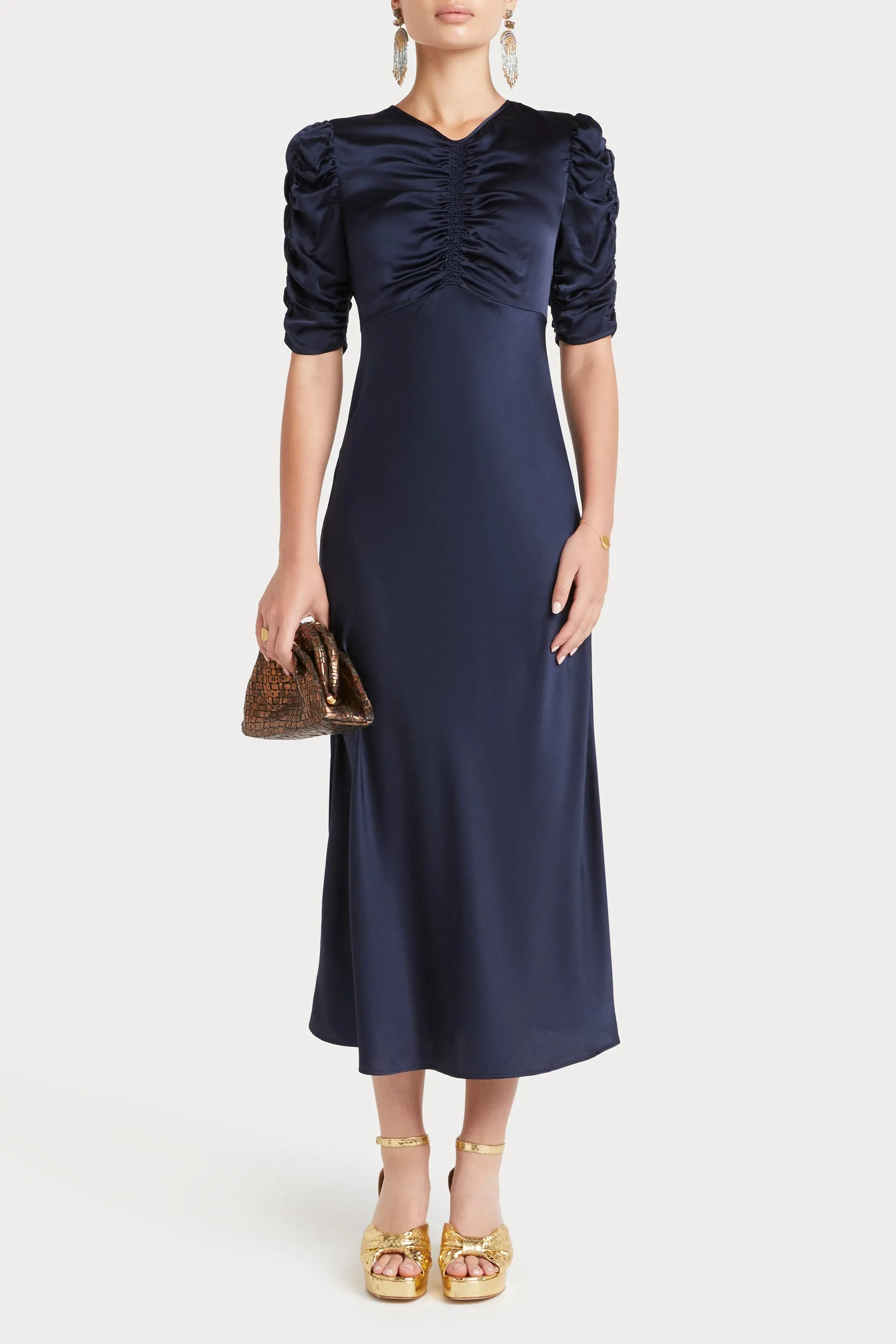 Husk FRIDA DRESS - Navy