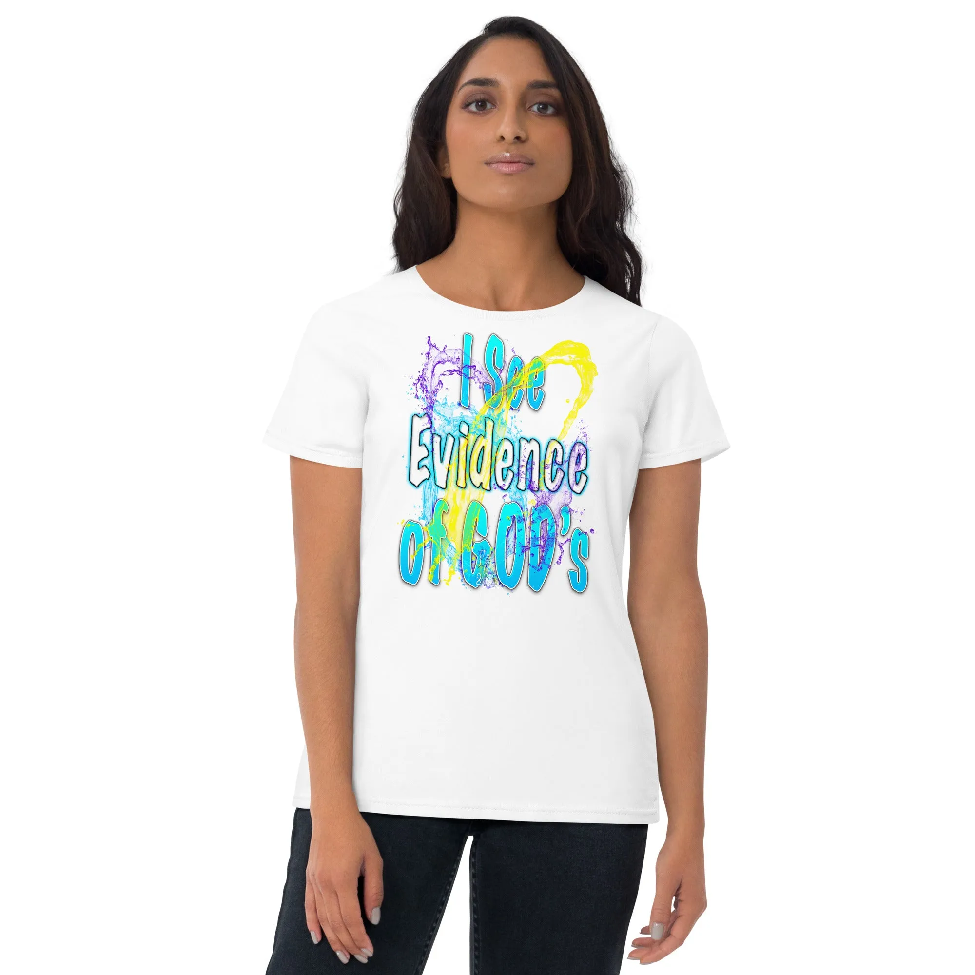 I See Evidence of God's Goodness Through Out My Life - Women's short sleeve t-shirt