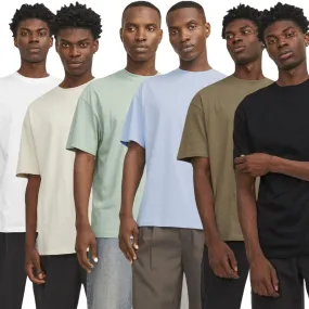 Jack & Jones Mens Bradley O-Neck Short Sleeve T-Shirt