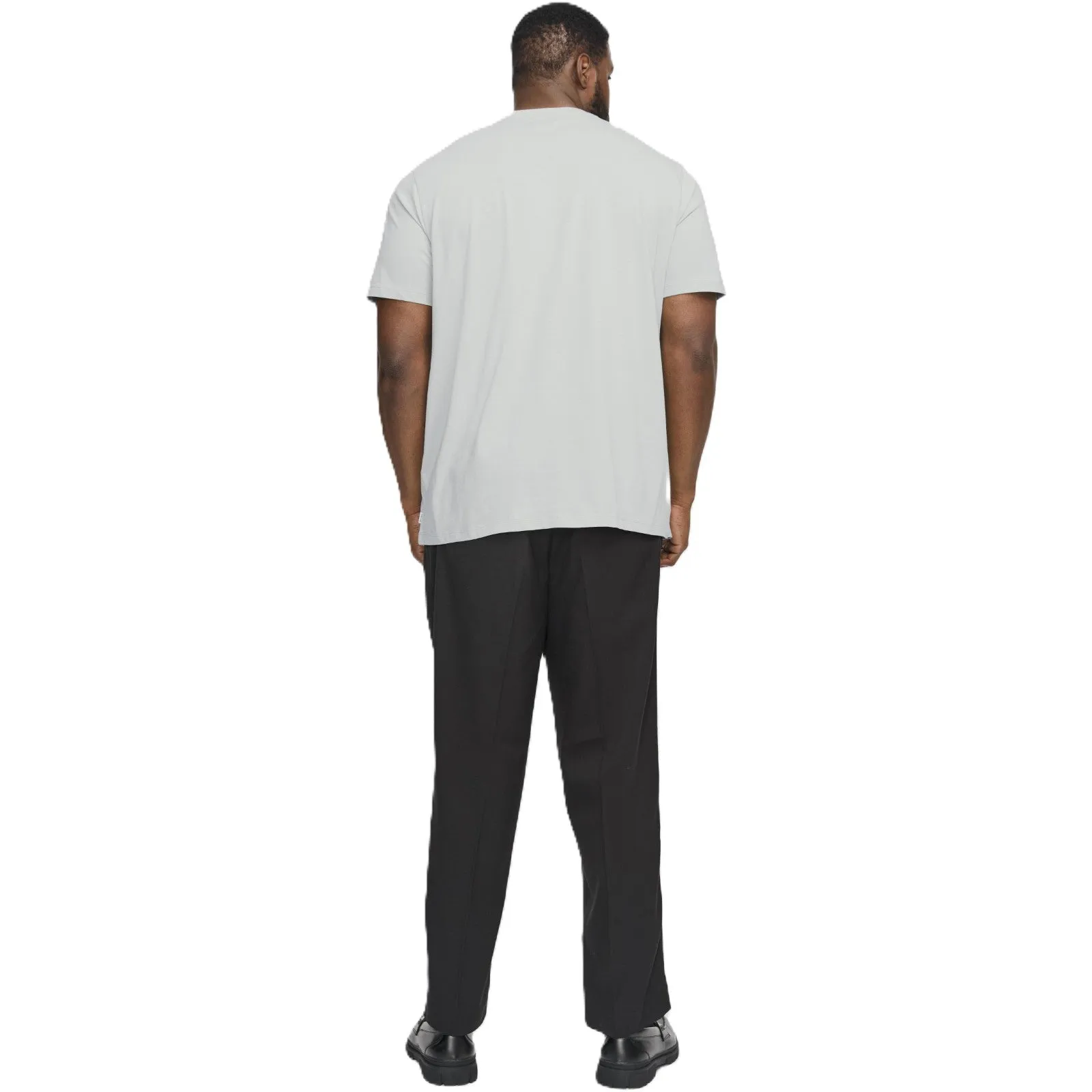 Jack & Jones Mens Organic Basic O-Neck Big & Tall Short Sleeve T-Shirt