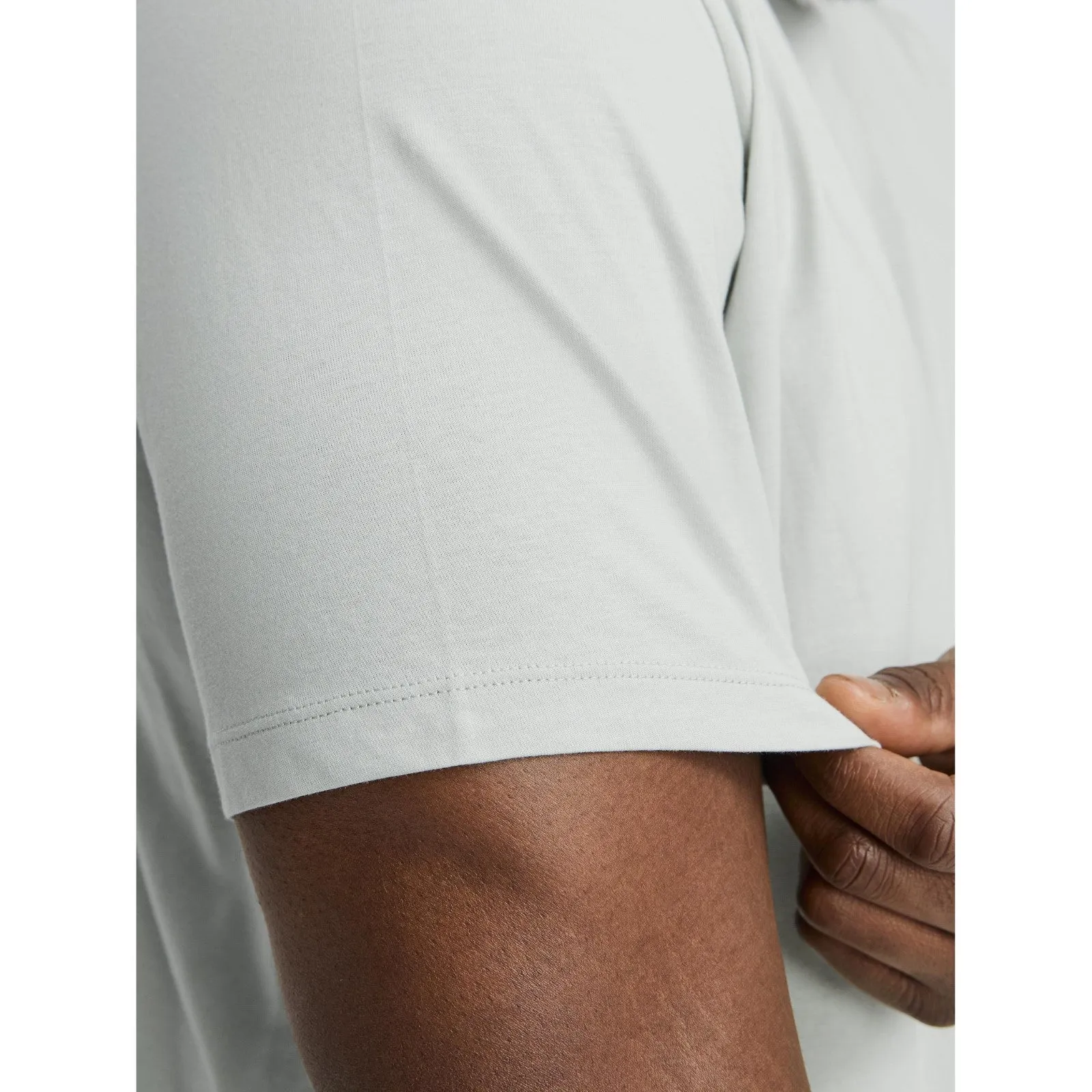 Jack & Jones Mens Organic Basic O-Neck Big & Tall Short Sleeve T-Shirt