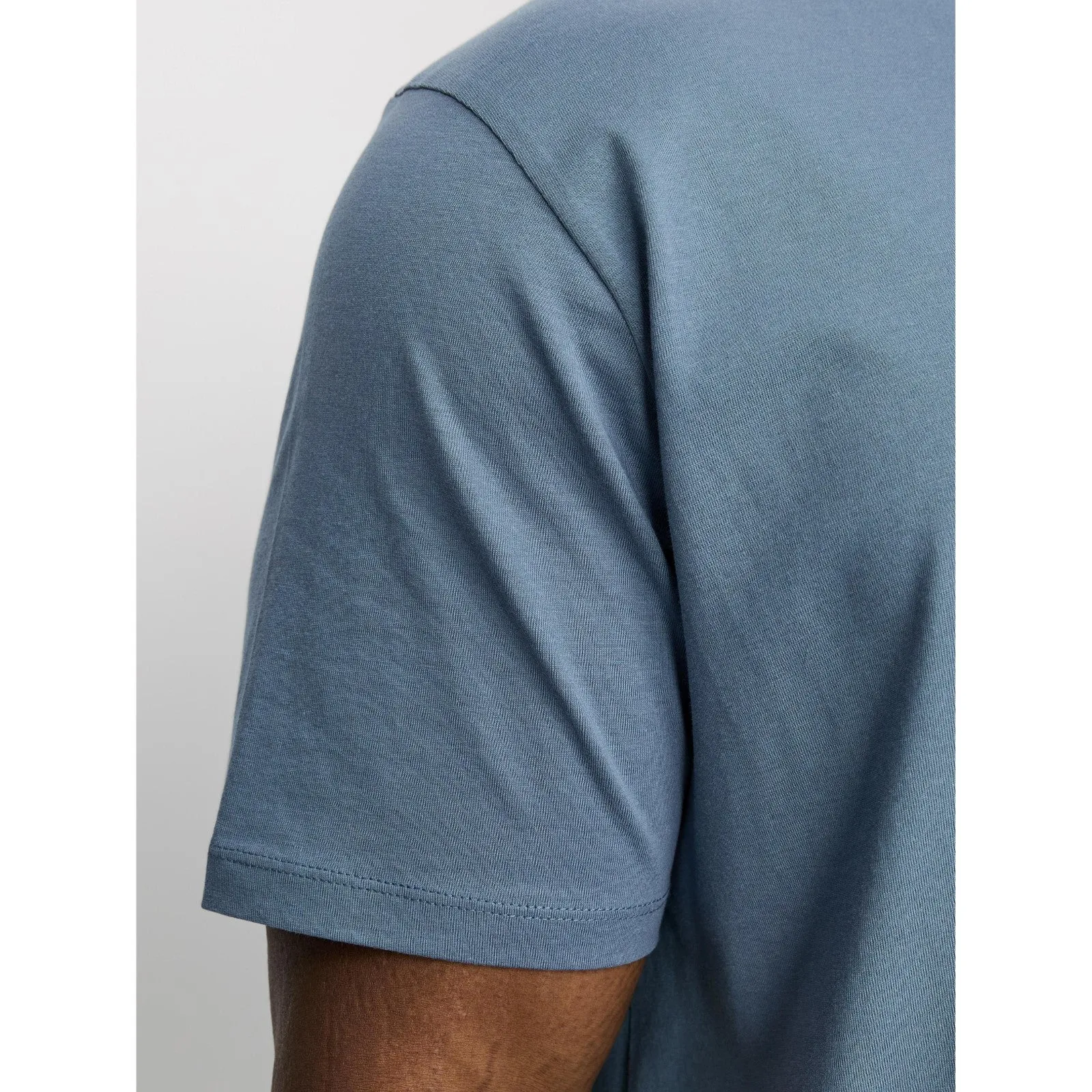 Jack & Jones Mens Organic Basic O-Neck Big & Tall Short Sleeve T-Shirt