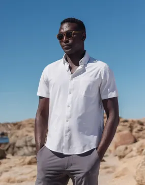 Leeward Short Sleeve White - Mizzen   Main