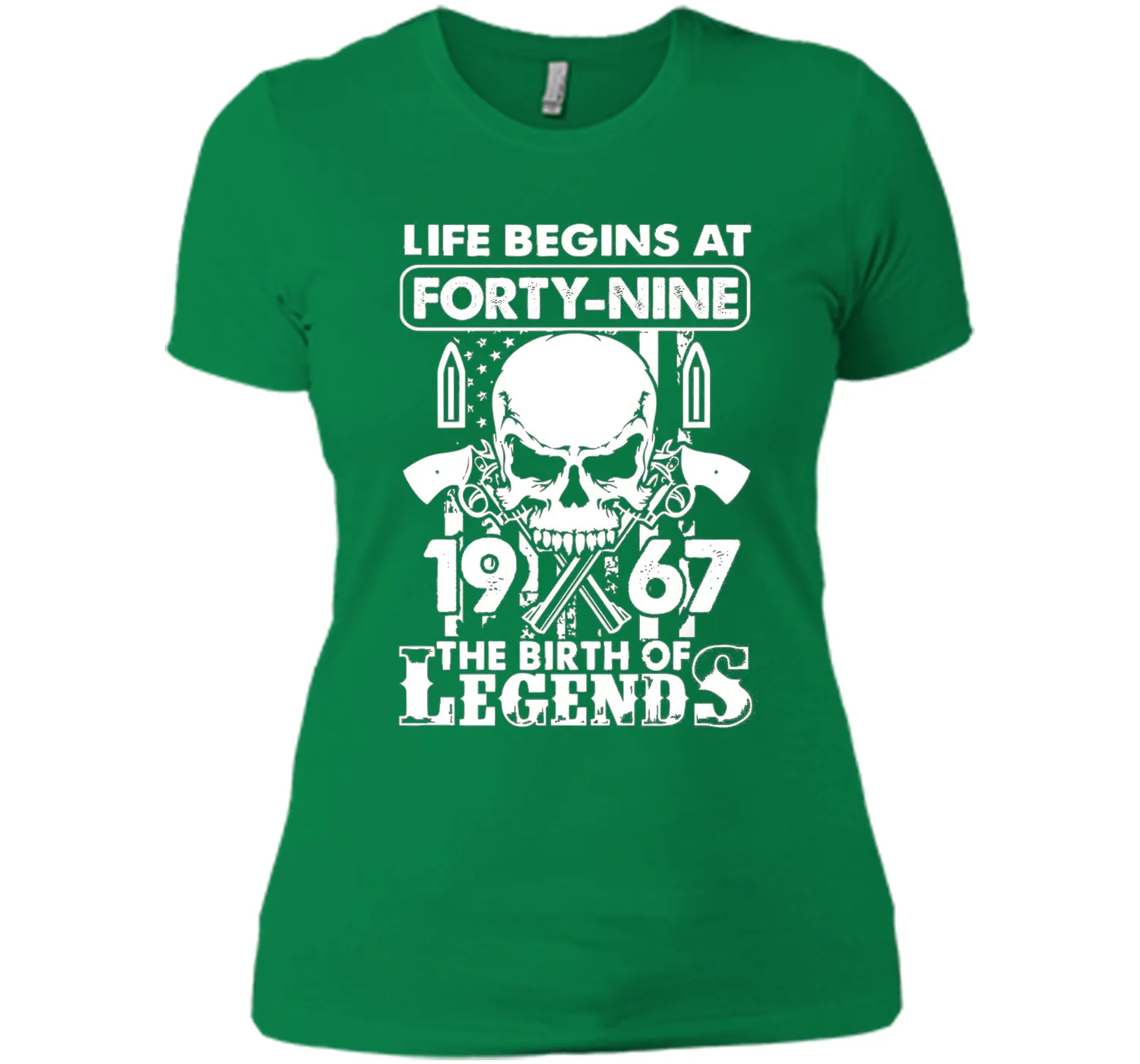 Life Begin At 49 - 1967 Birth Legends 49th Birthday T-shirts