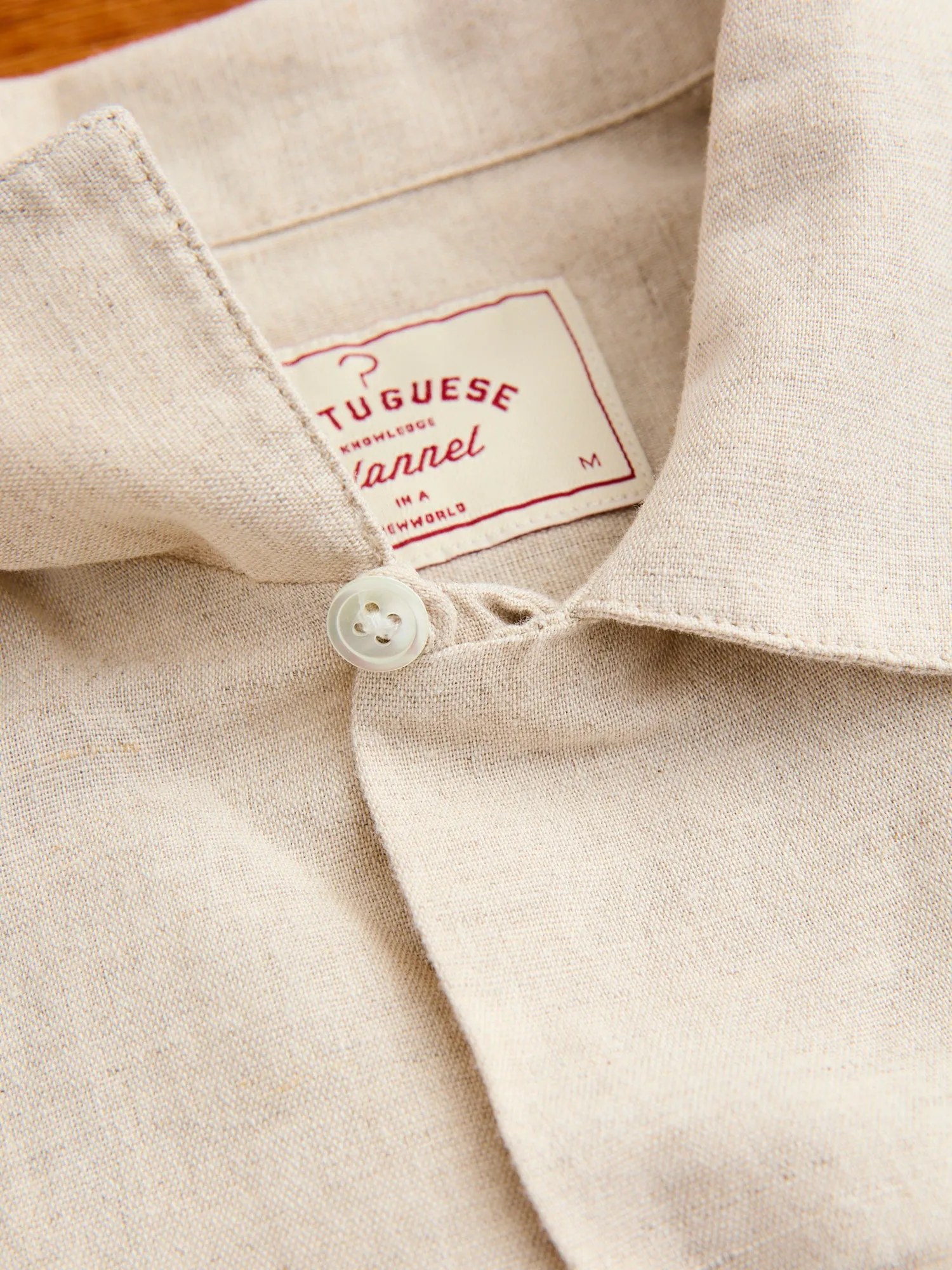Lobster Button-Up Shirt in White
