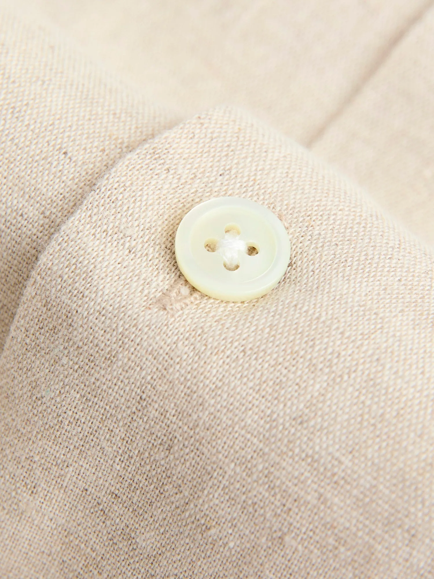 Lobster Button-Up Shirt in White
