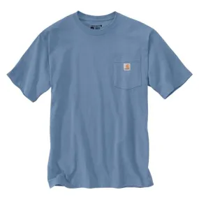 Loose Fit Heavyweight Short-Sleeve Pocket T-Shirt - Skystone Heather