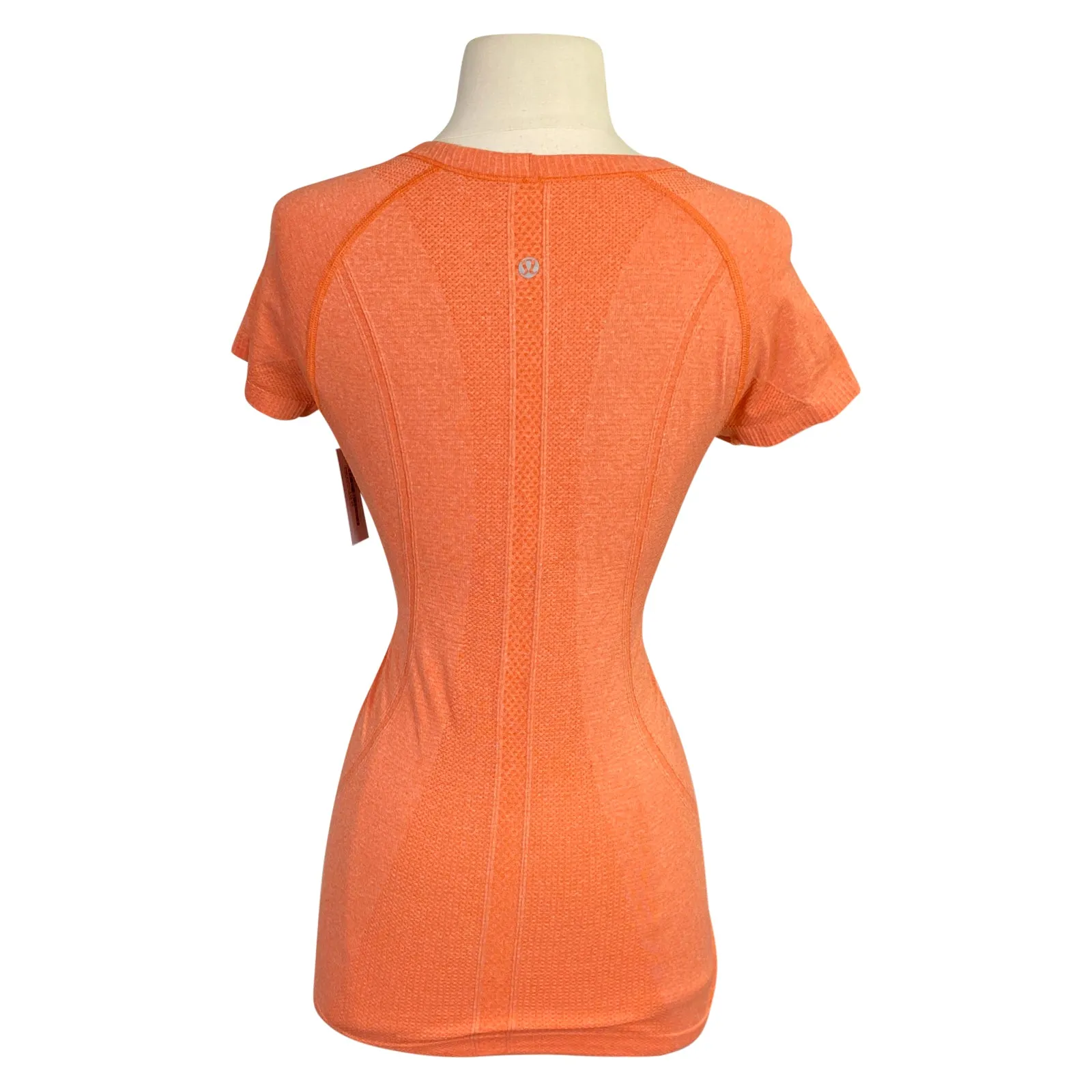 Lululemon 'Swiftly' Tech Short Sleeve 2.0 in Coral - Women's 8