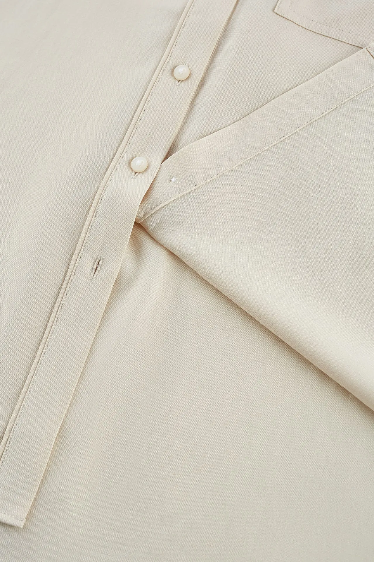 Lyocell Short Sleeve Casual Shirt