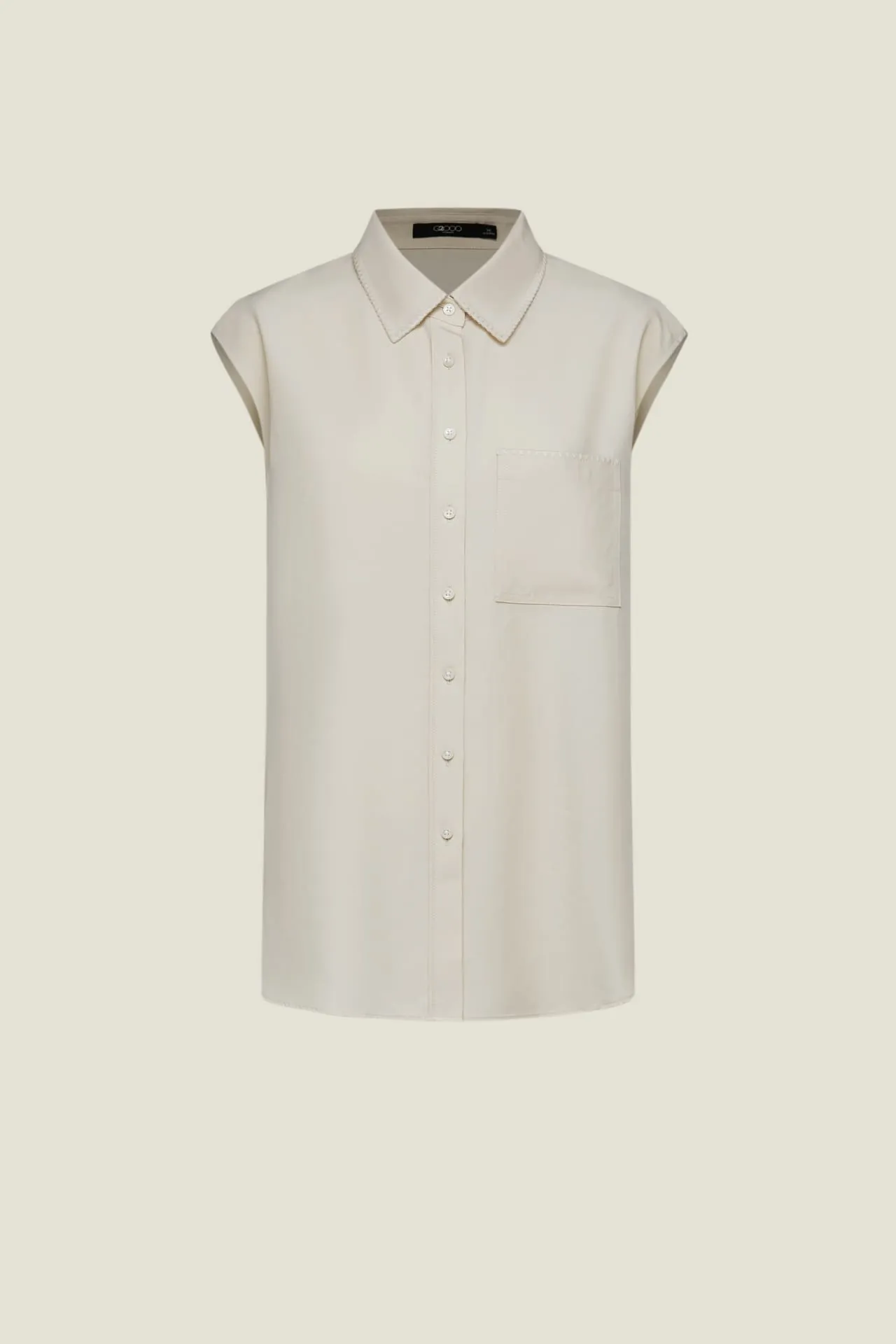 Lyocell Short Sleeve Casual Shirt