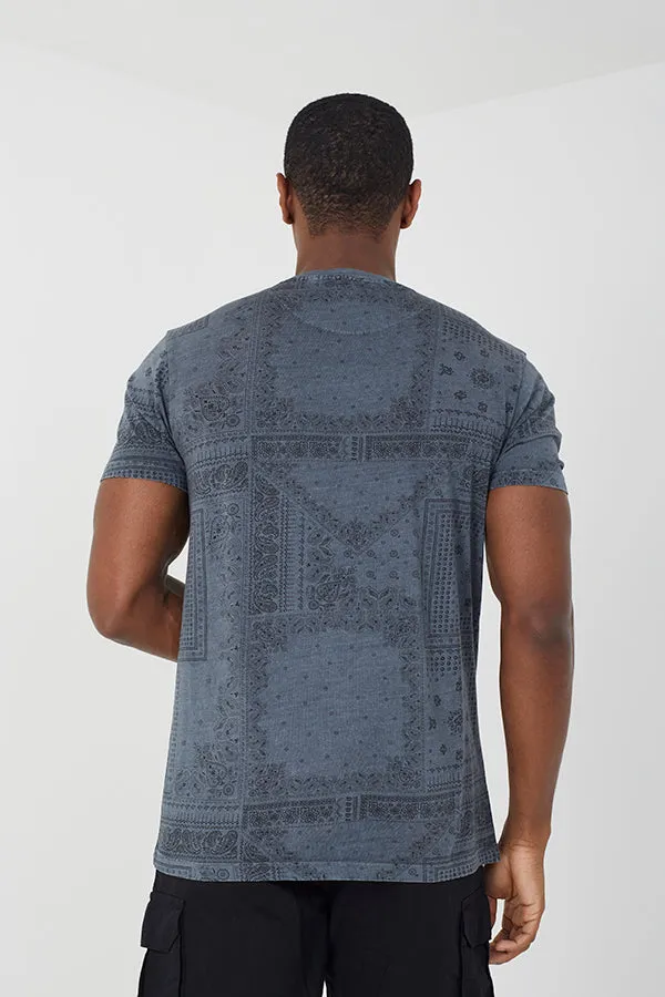 MENS BRAVE SOUL SHORT SLEEVE T-SHIRT