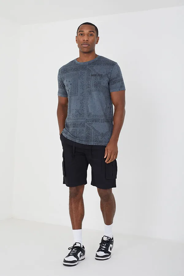 MENS BRAVE SOUL SHORT SLEEVE T-SHIRT