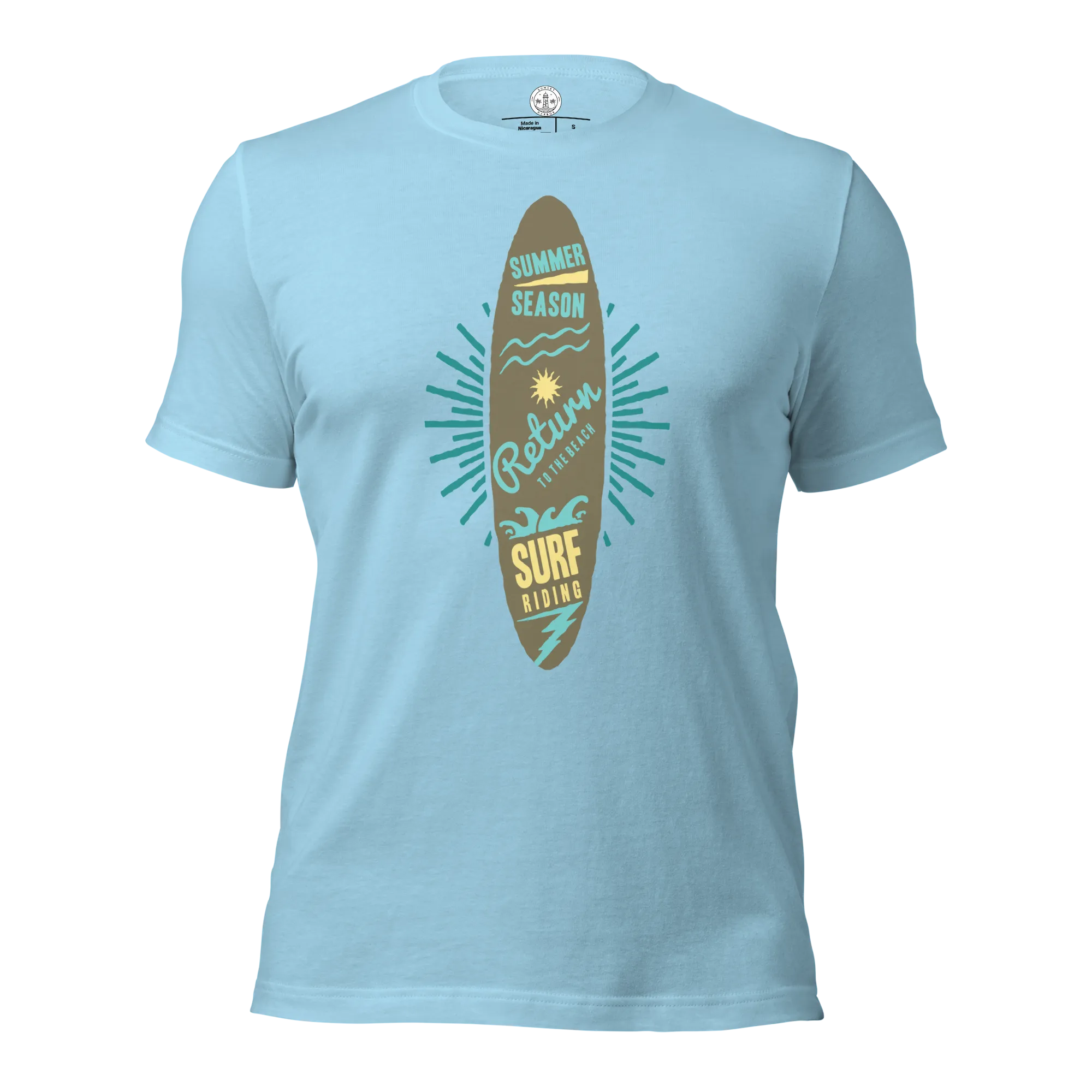Men's Staple T-Shirt  - Surfboard