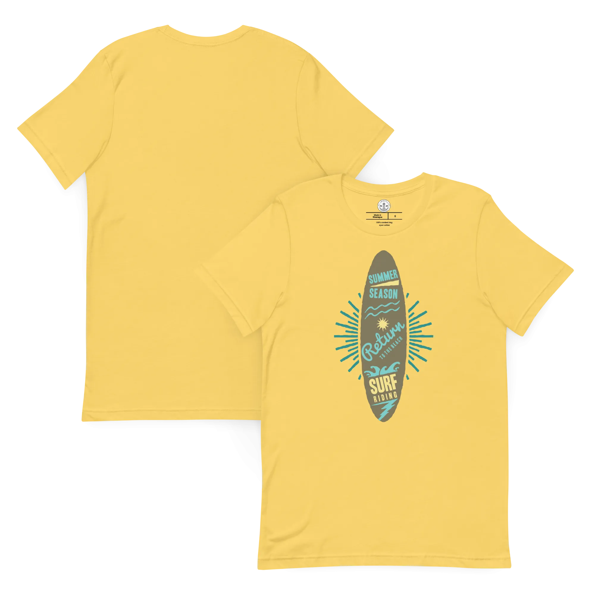 Men's Staple T-Shirt  - Surfboard