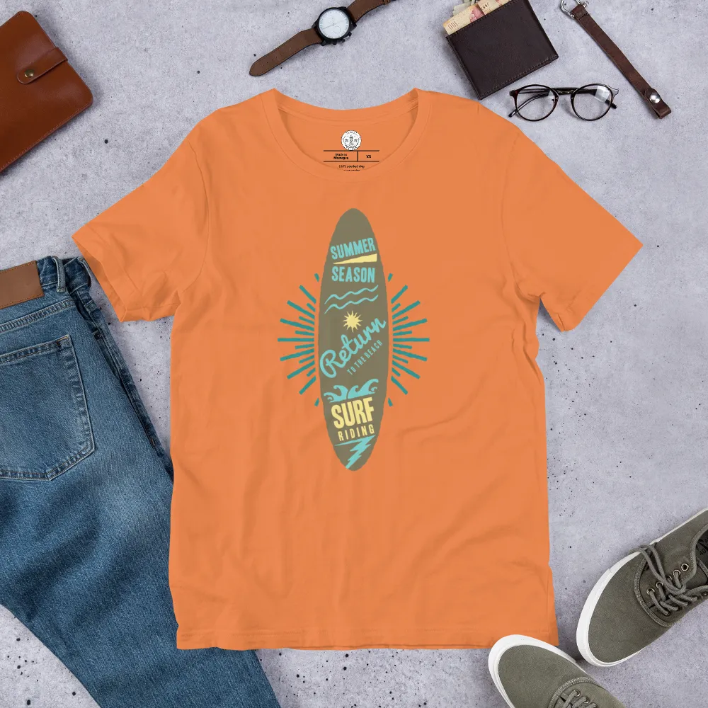 Men's Staple T-Shirt  - Surfboard