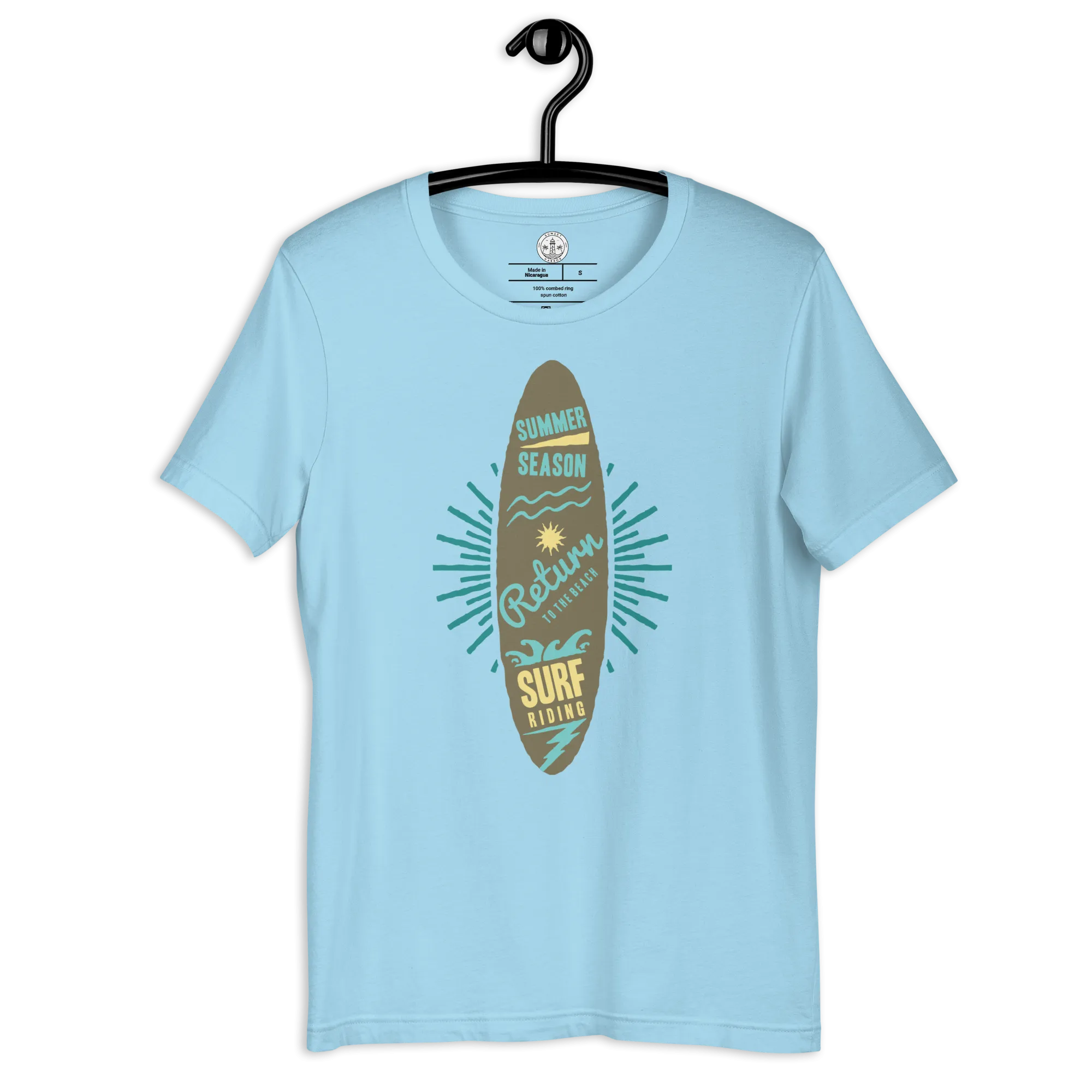 Men's Staple T-Shirt  - Surfboard