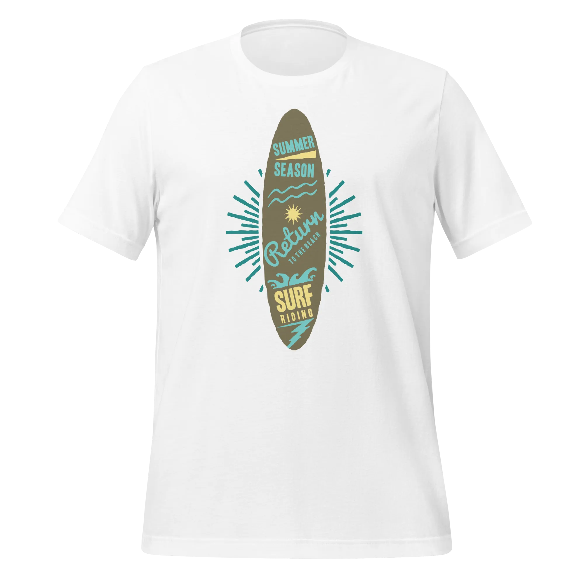 Men's Staple T-Shirt  - Surfboard
