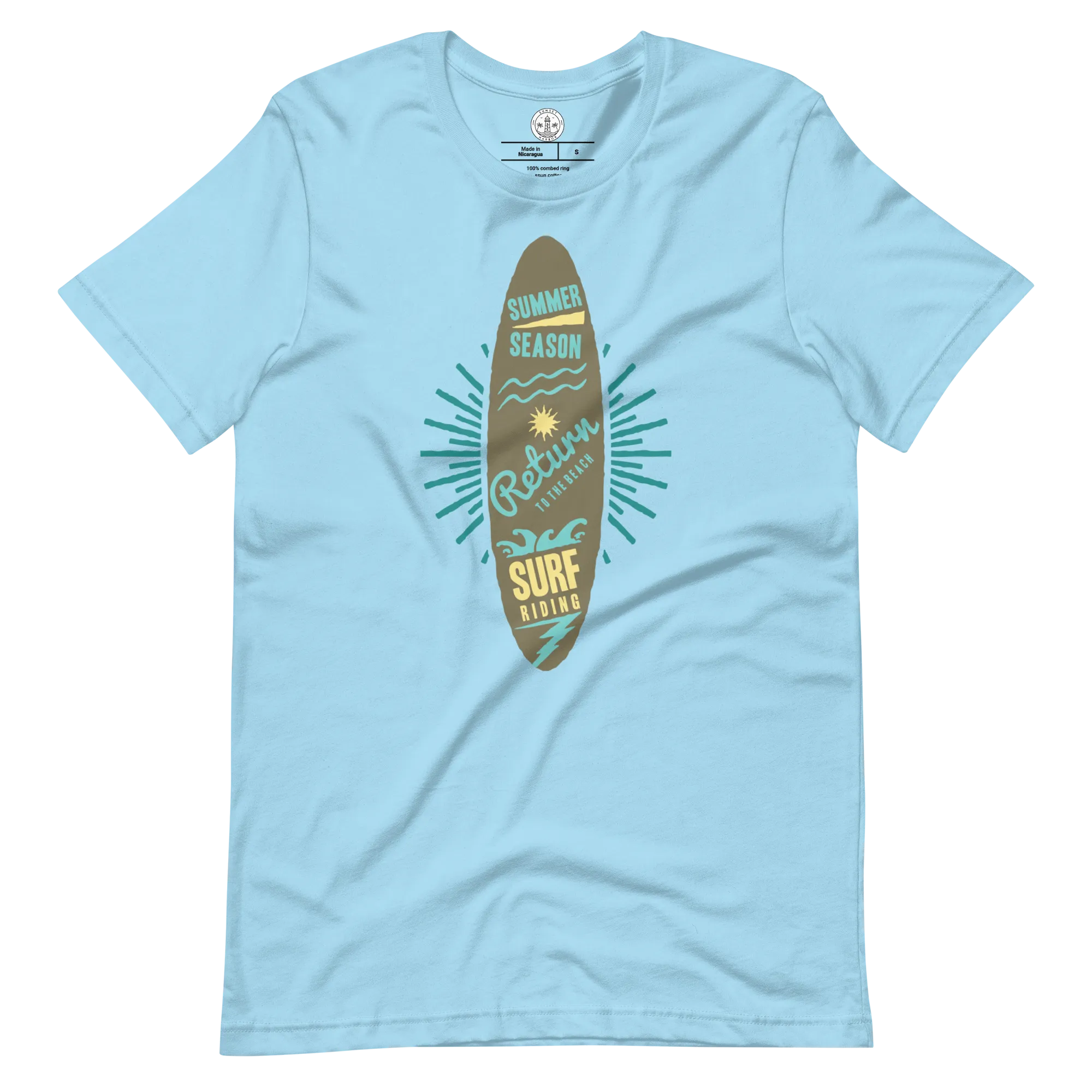 Men's Staple T-Shirt  - Surfboard