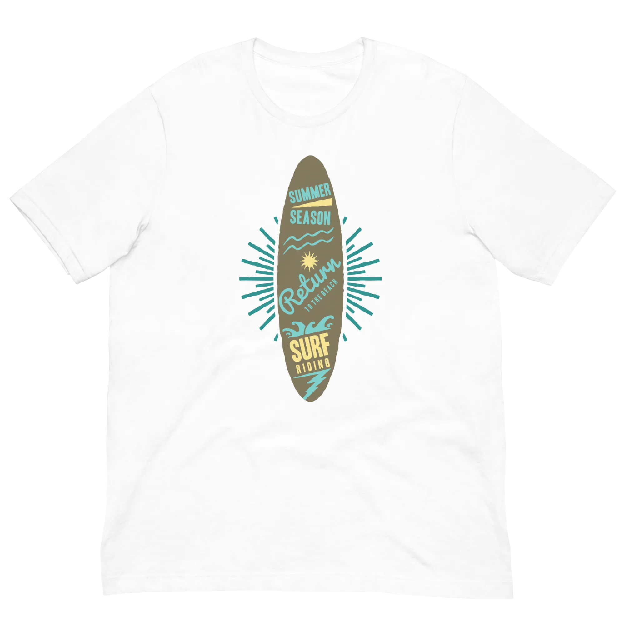 Men's Staple T-Shirt  - Surfboard