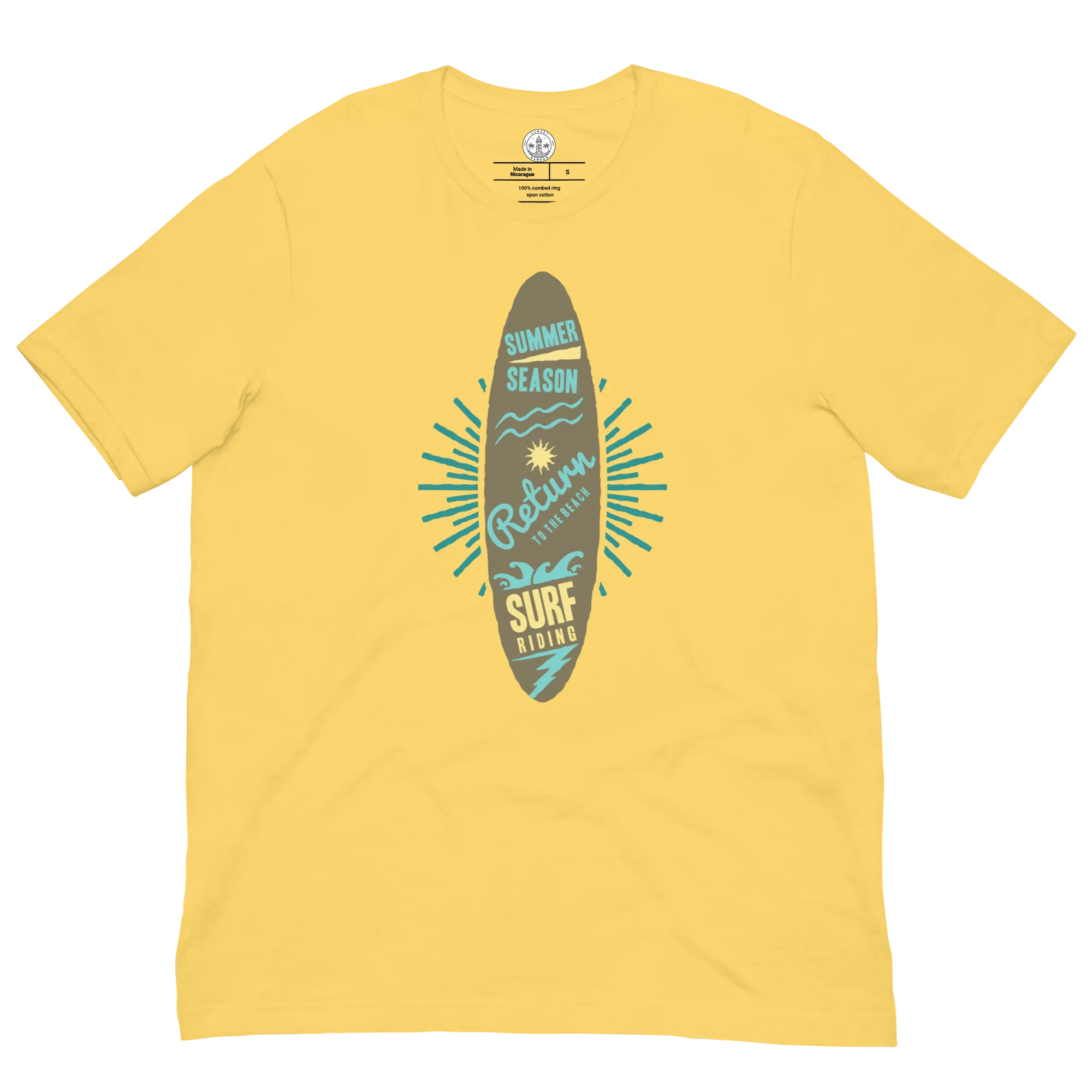 Men's Staple T-Shirt  - Surfboard
