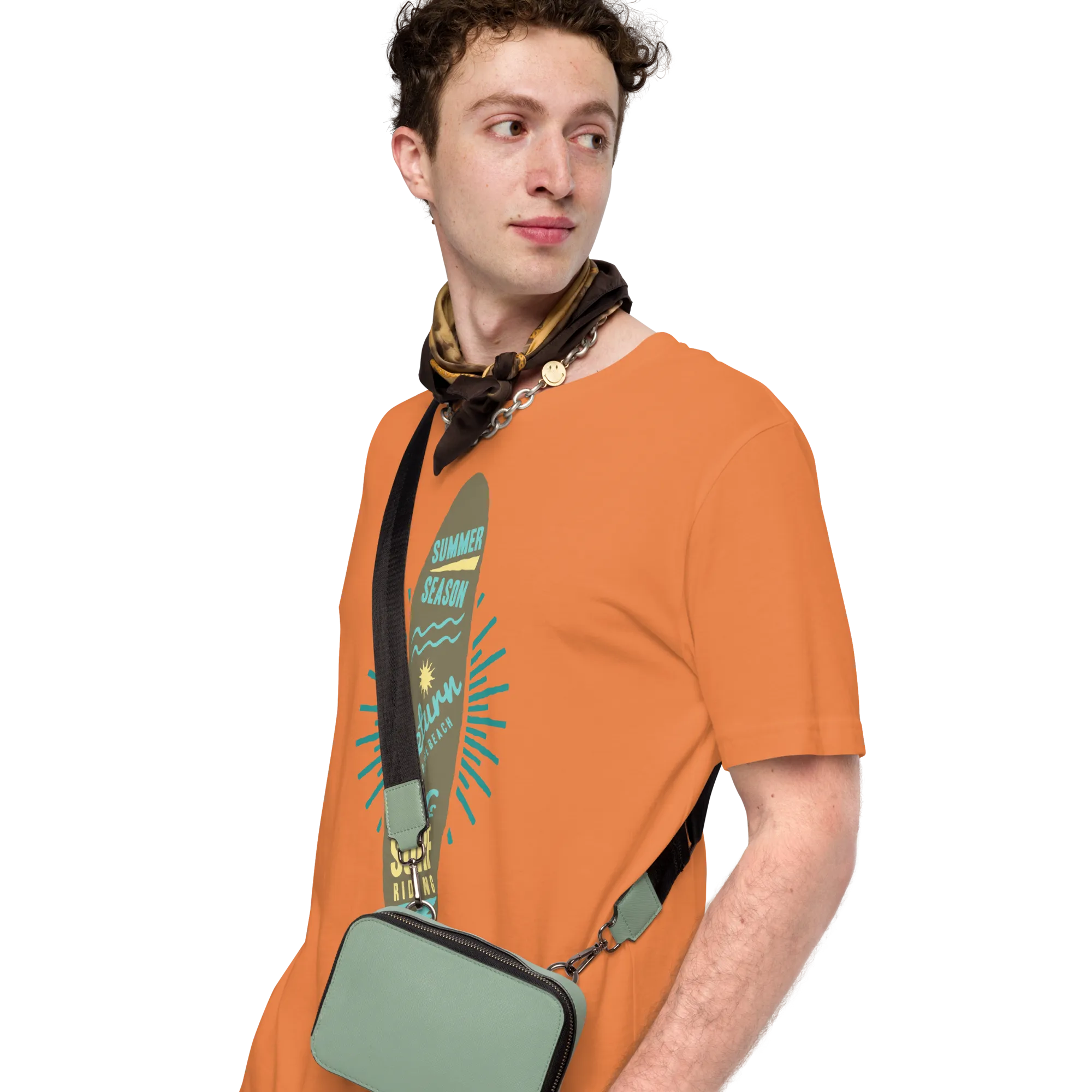 Men's Staple T-Shirt  - Surfboard