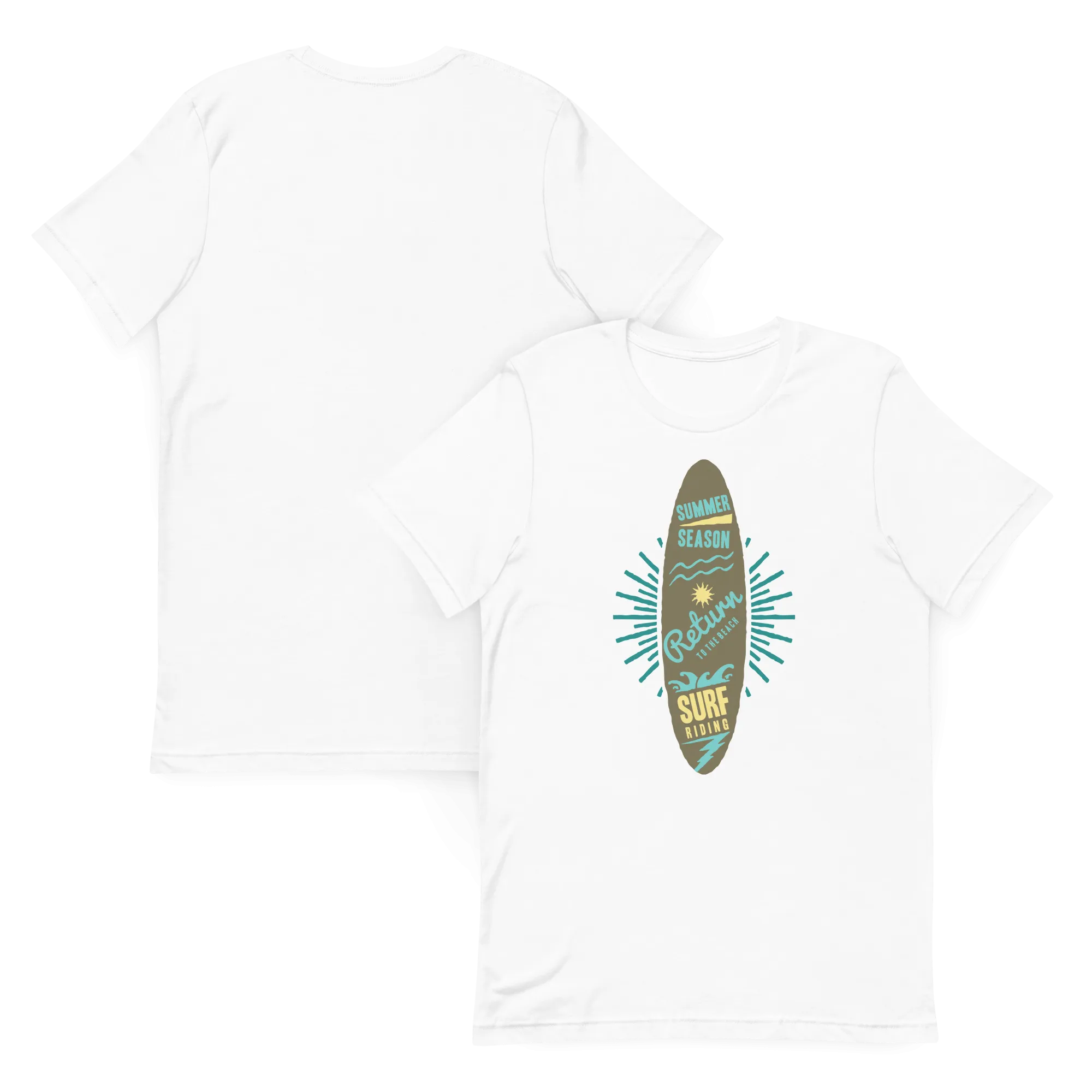 Men's Staple T-Shirt  - Surfboard