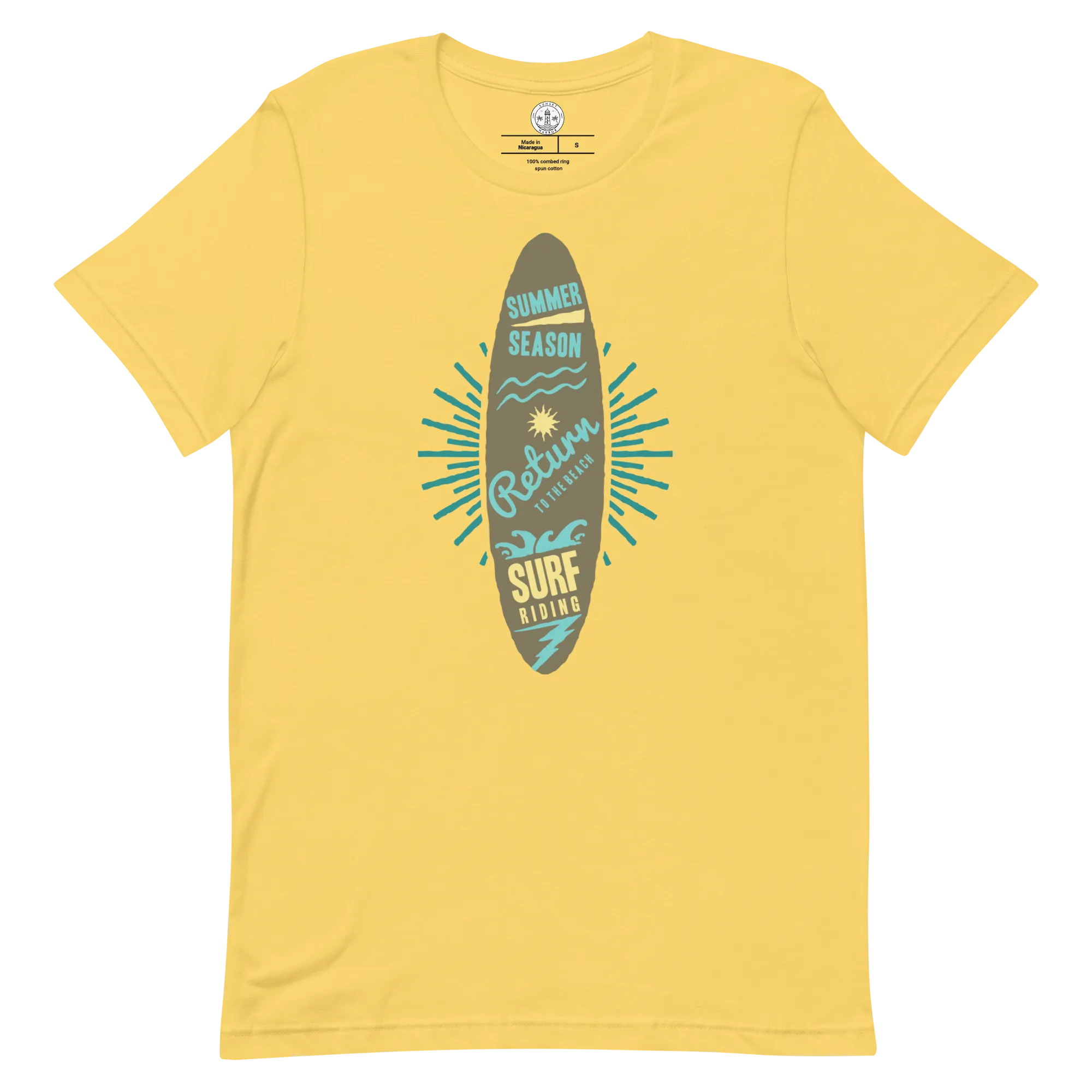 Men's Staple T-Shirt  - Surfboard