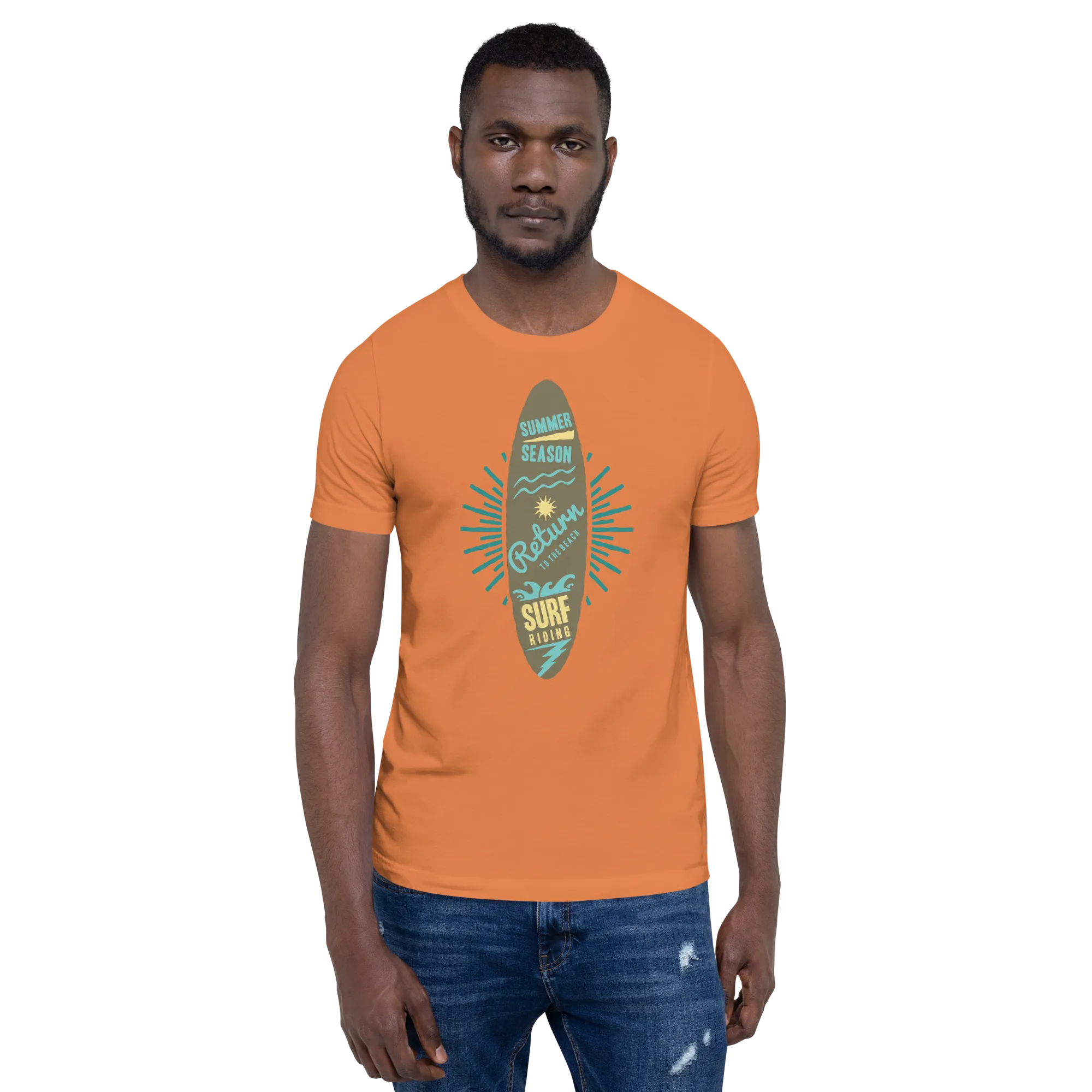 Men's Staple T-Shirt  - Surfboard