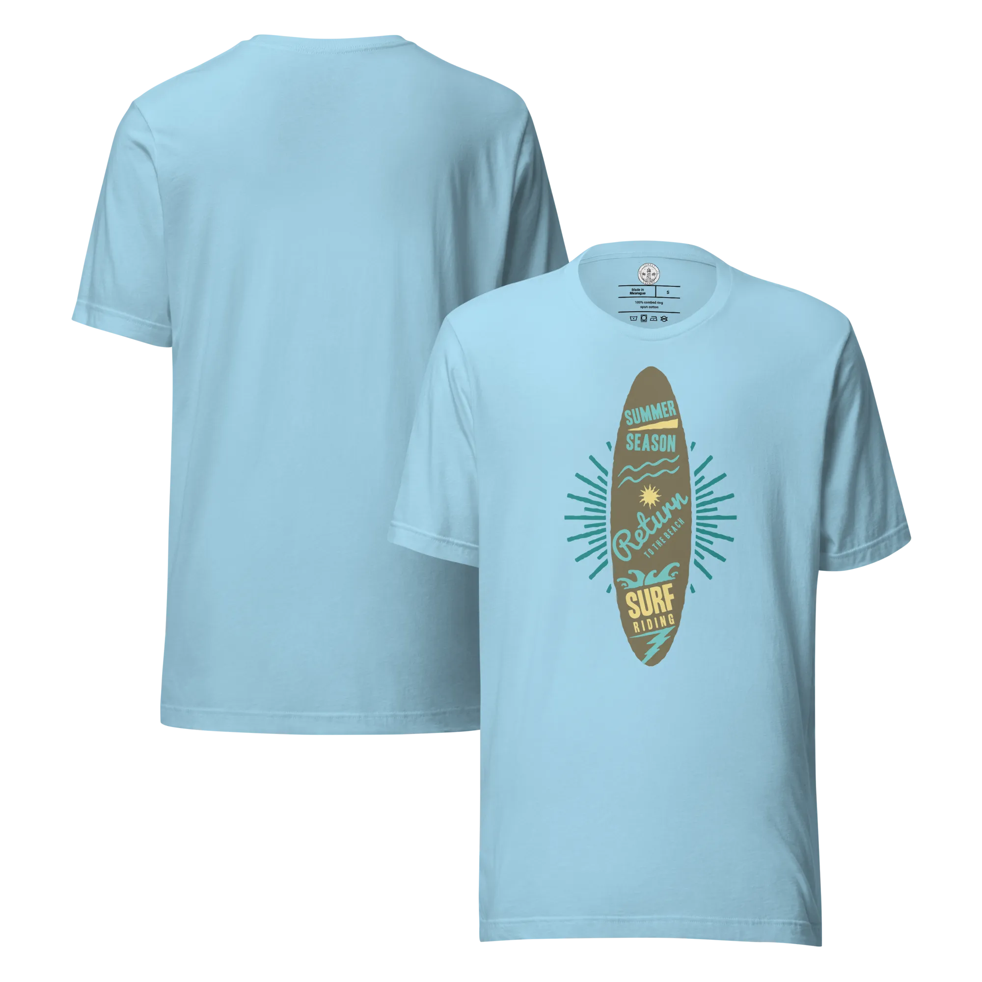 Men's Staple T-Shirt  - Surfboard