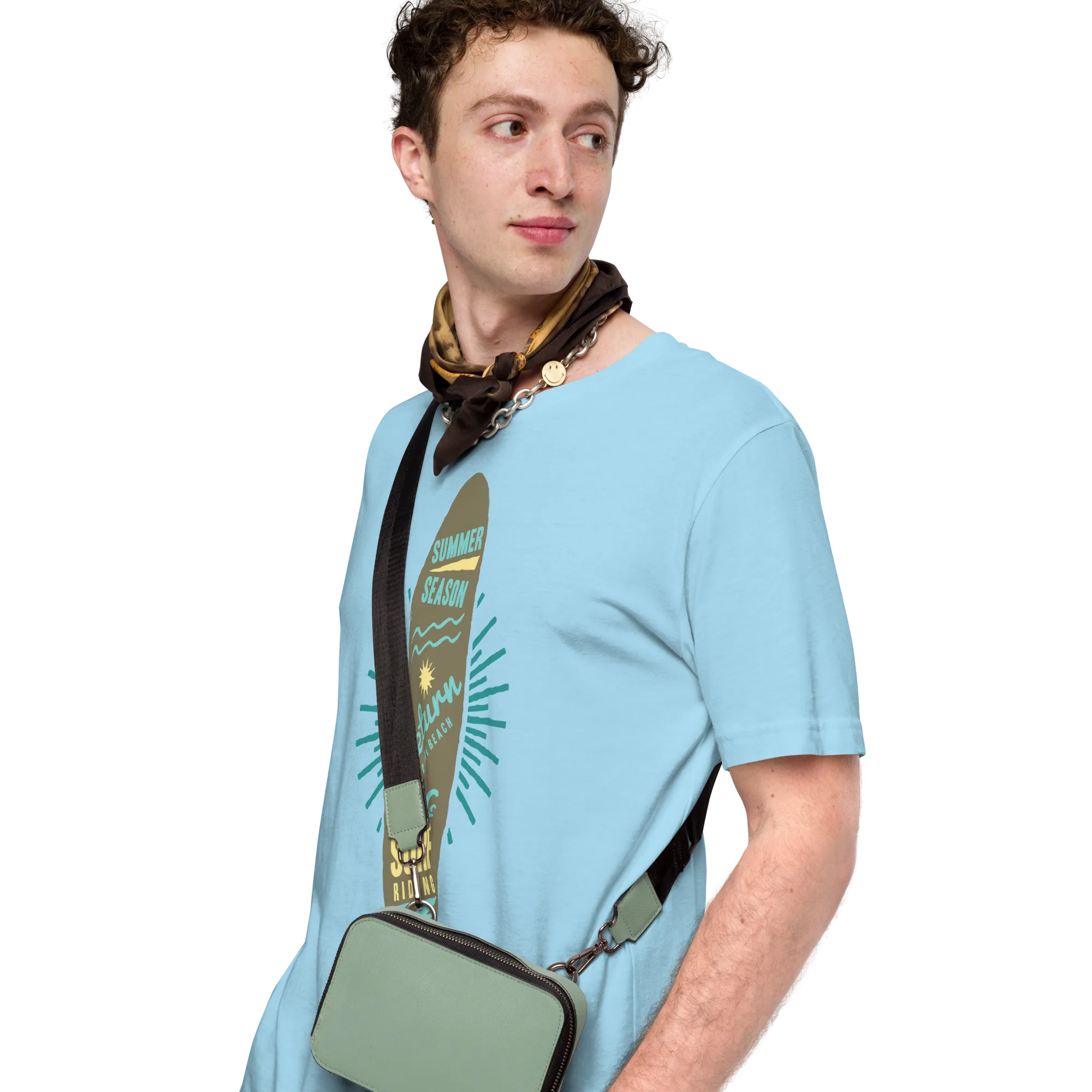 Men's Staple T-Shirt  - Surfboard