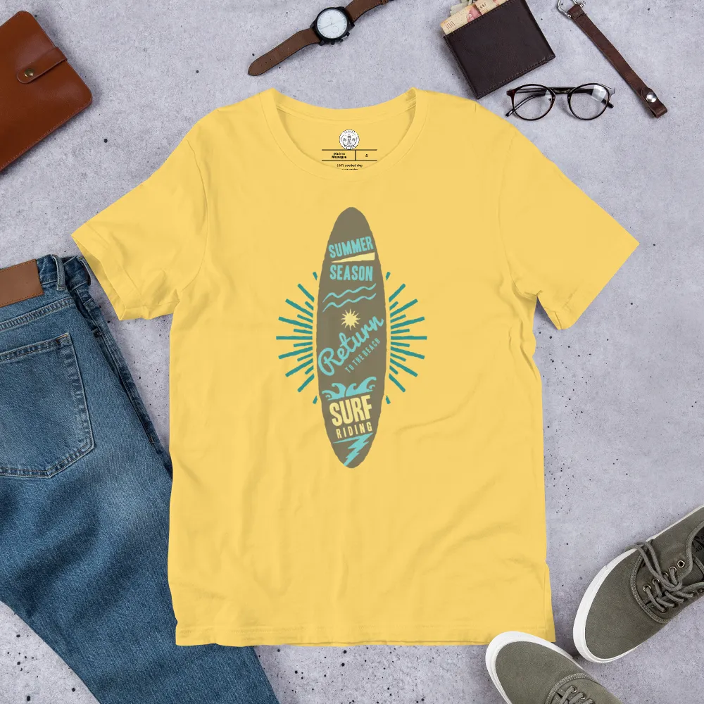 Men's Staple T-Shirt  - Surfboard