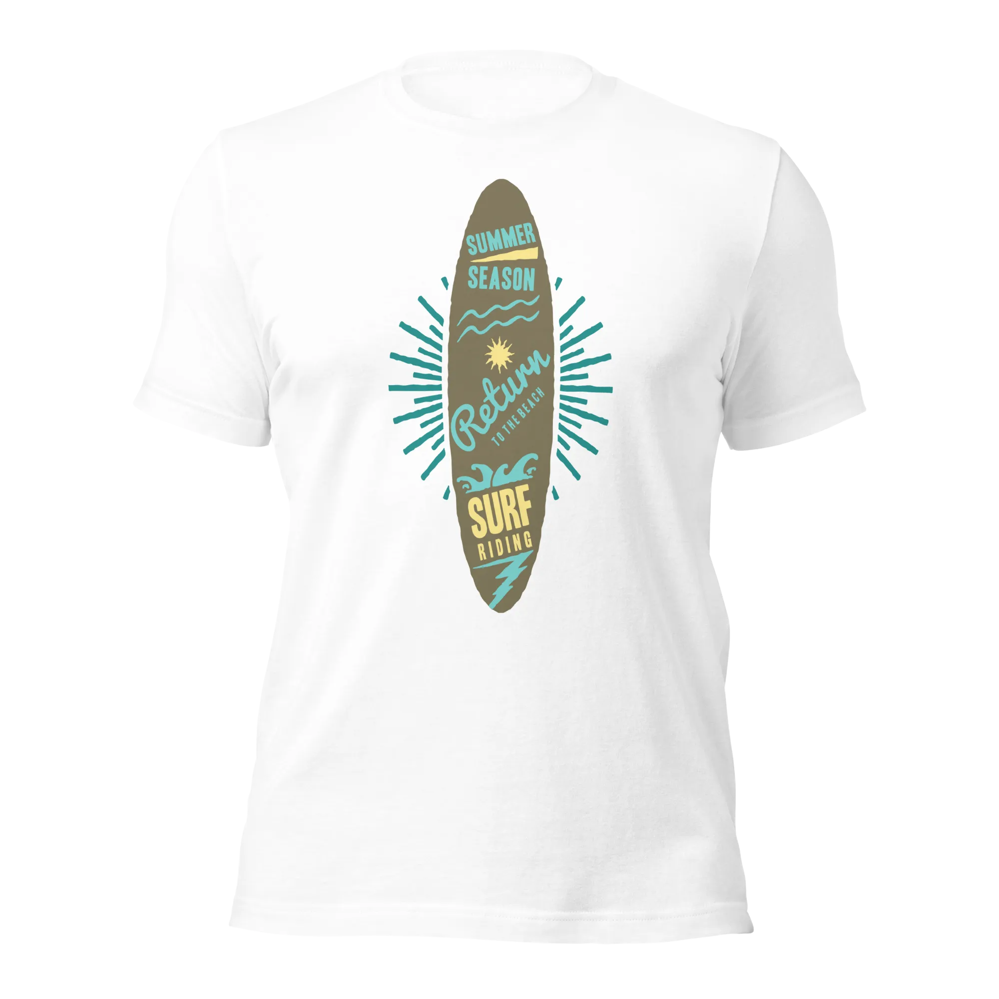 Men's Staple T-Shirt  - Surfboard