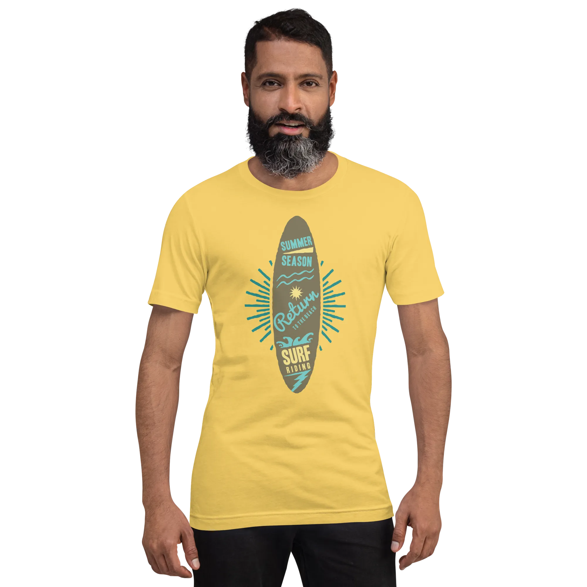 Men's Staple T-Shirt  - Surfboard