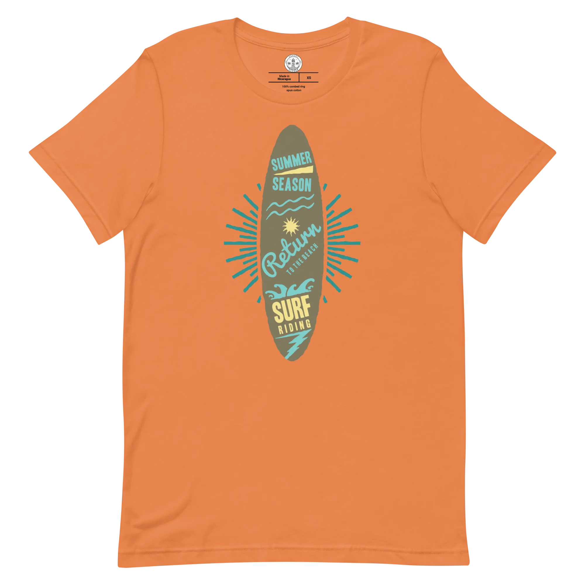 Men's Staple T-Shirt  - Surfboard