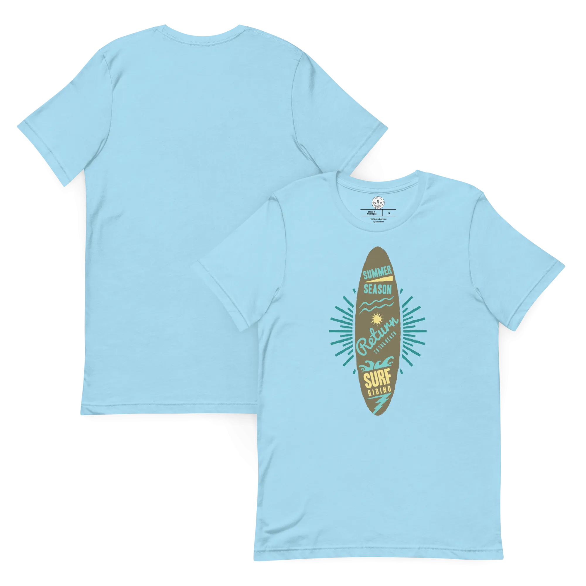 Men's Staple T-Shirt  - Surfboard