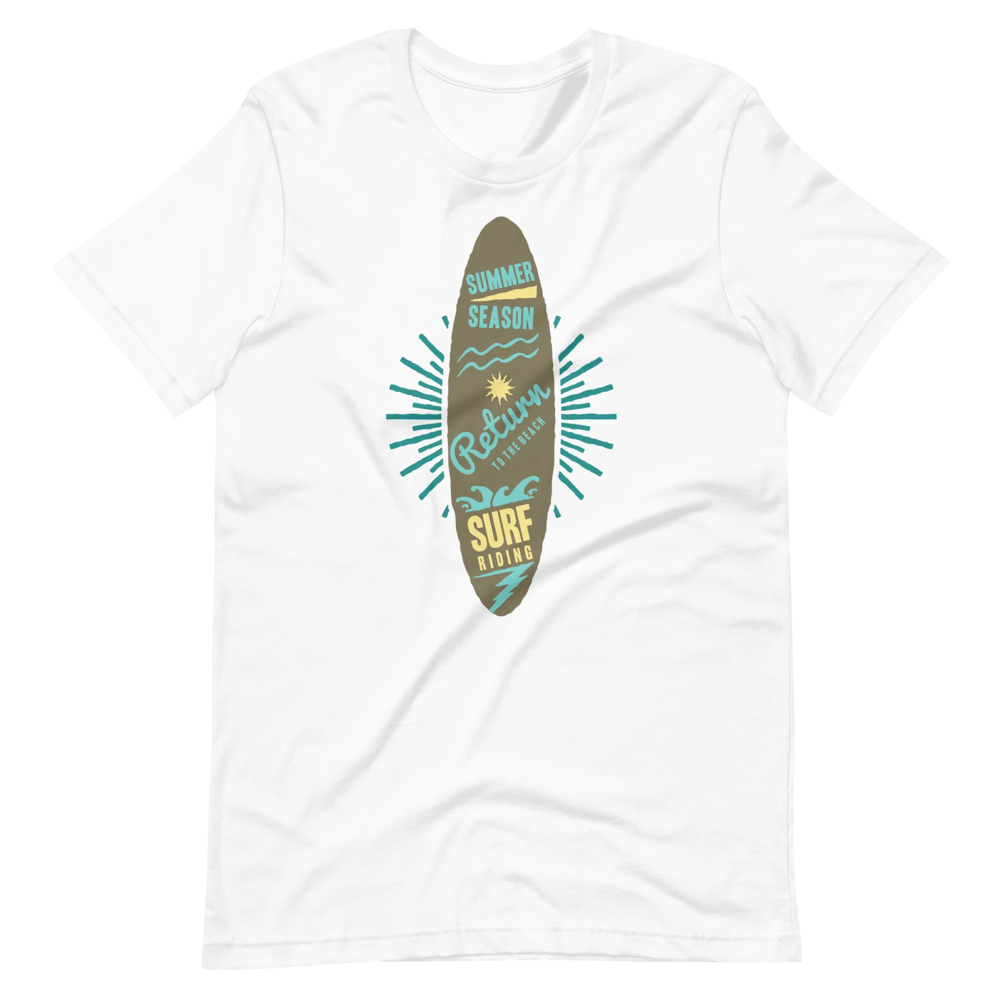 Men's Staple T-Shirt  - Surfboard