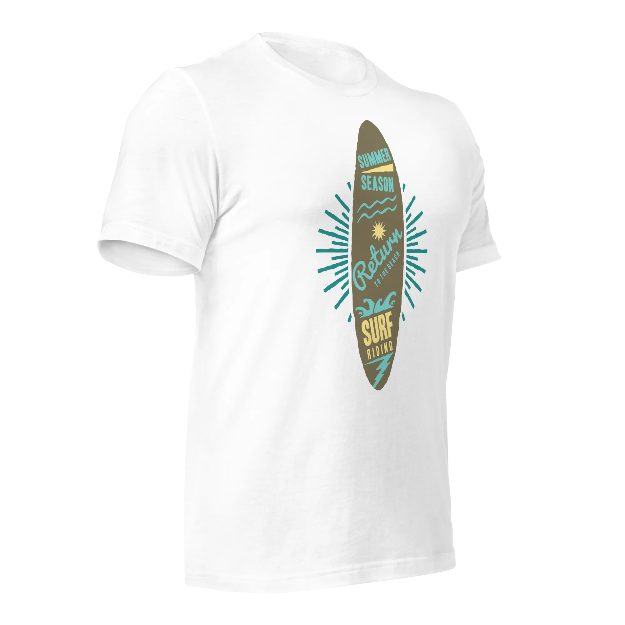 Men's Staple T-Shirt  - Surfboard
