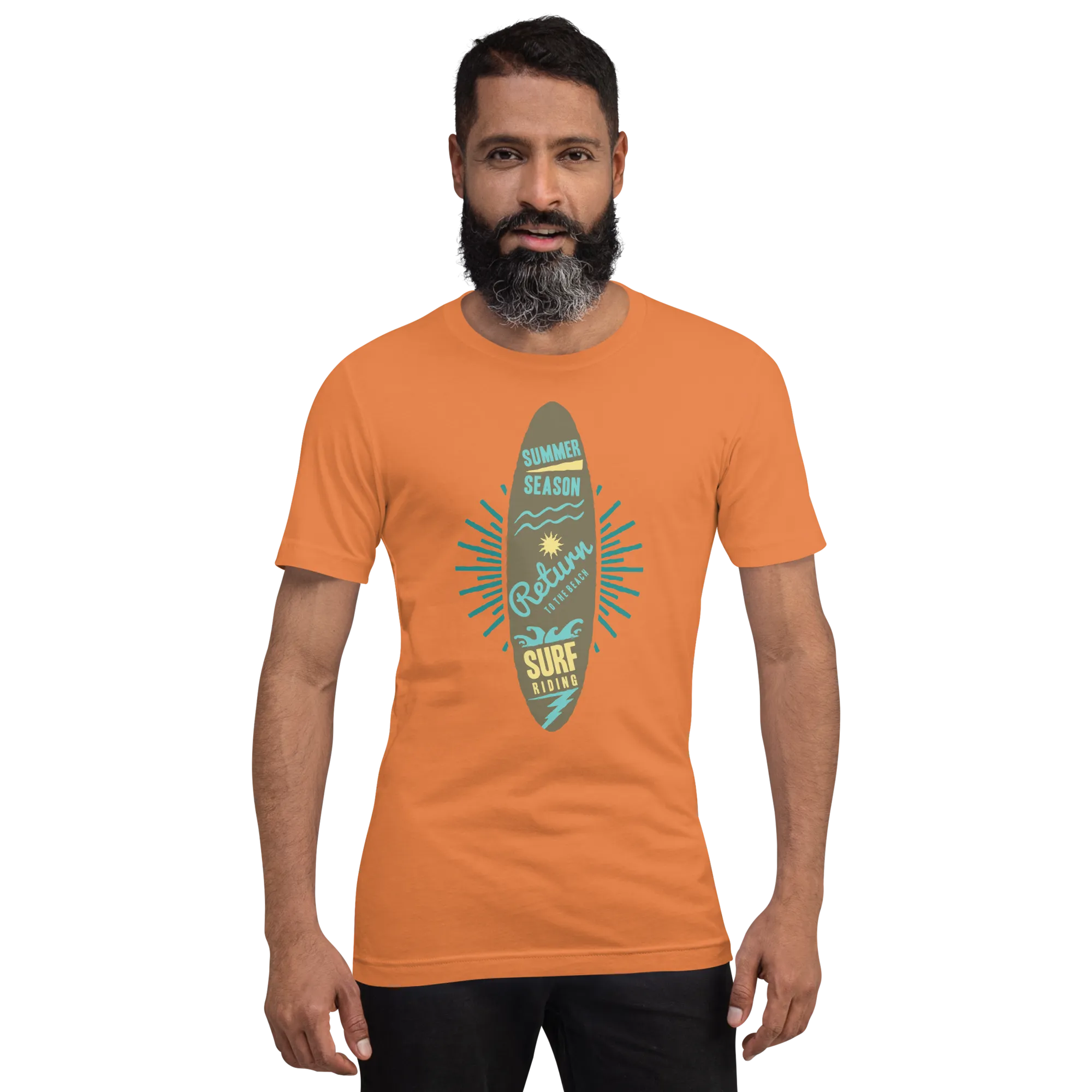 Men's Staple T-Shirt  - Surfboard