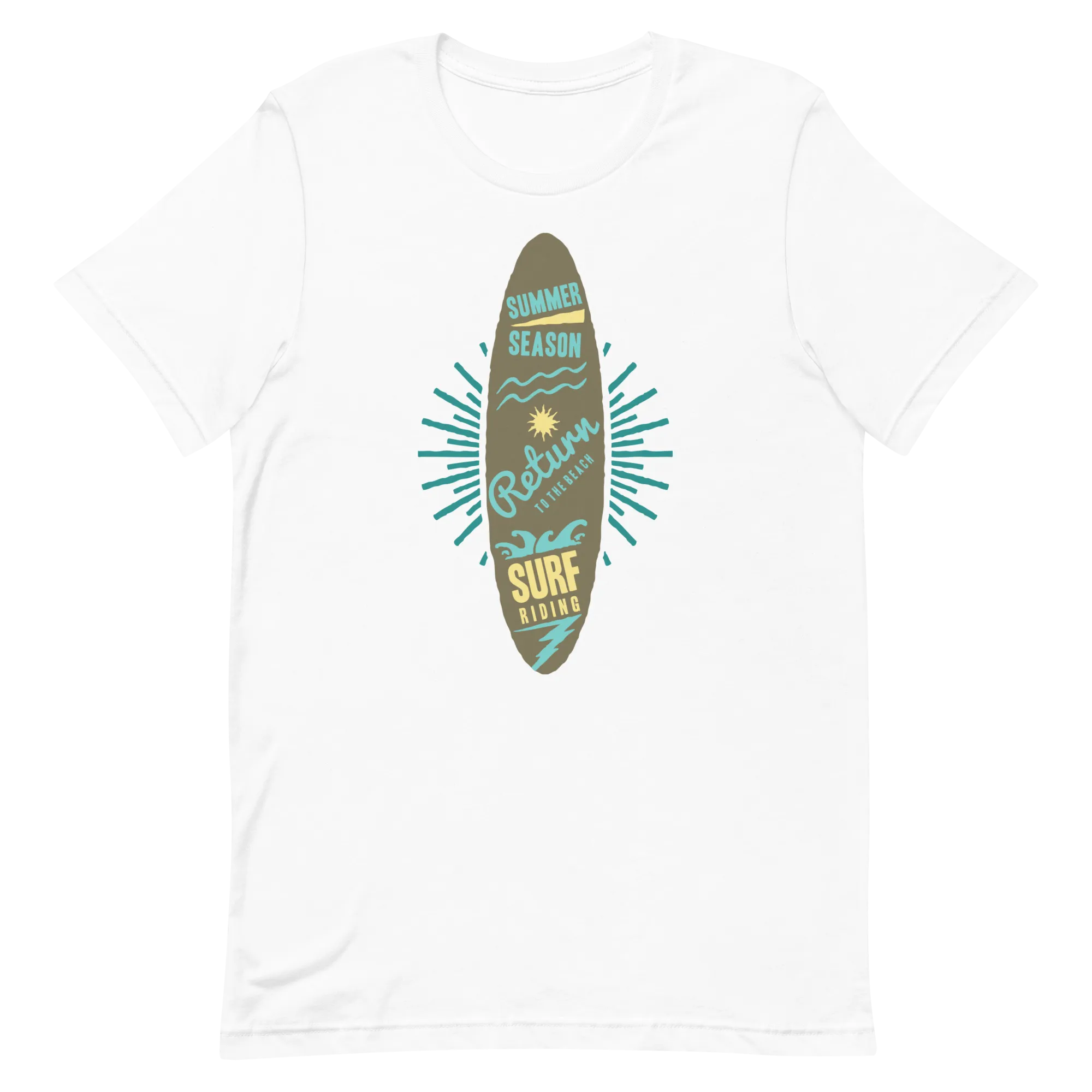 Men's Staple T-Shirt  - Surfboard