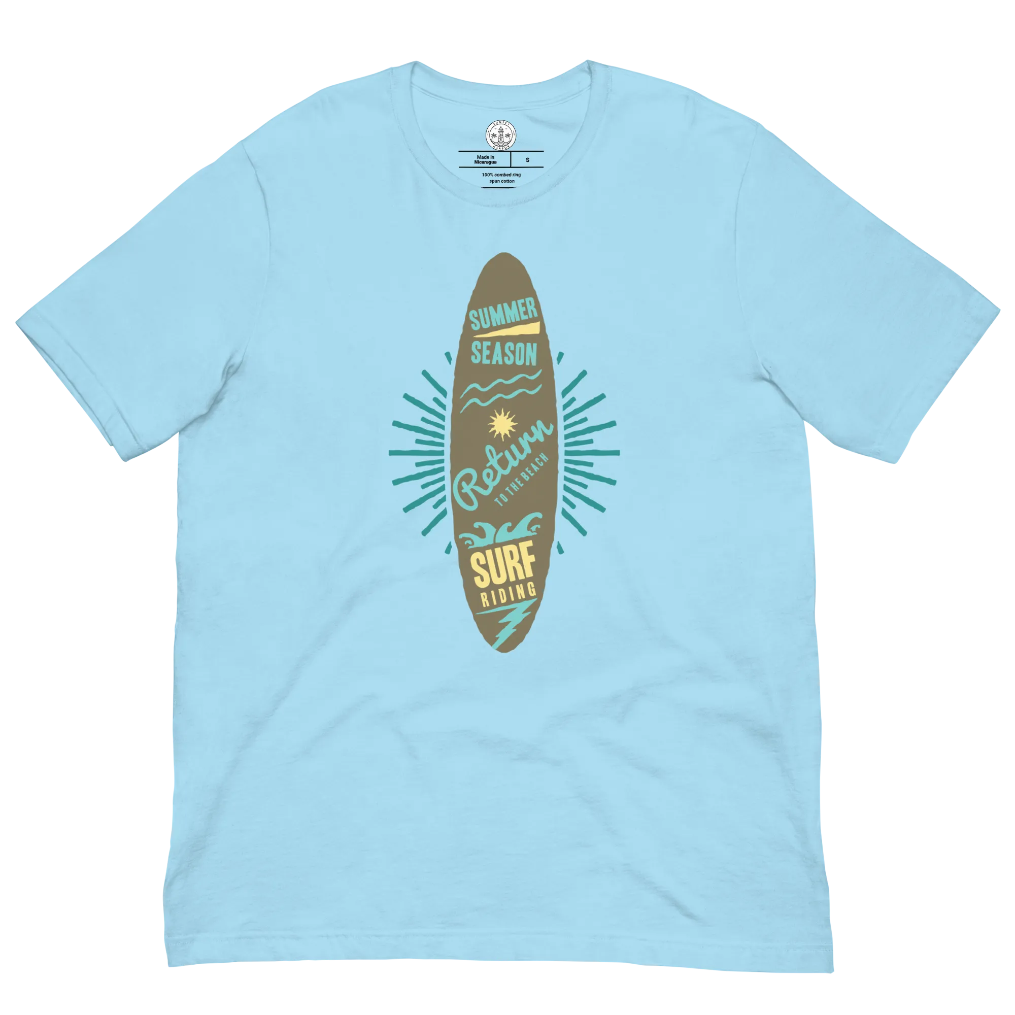 Men's Staple T-Shirt  - Surfboard