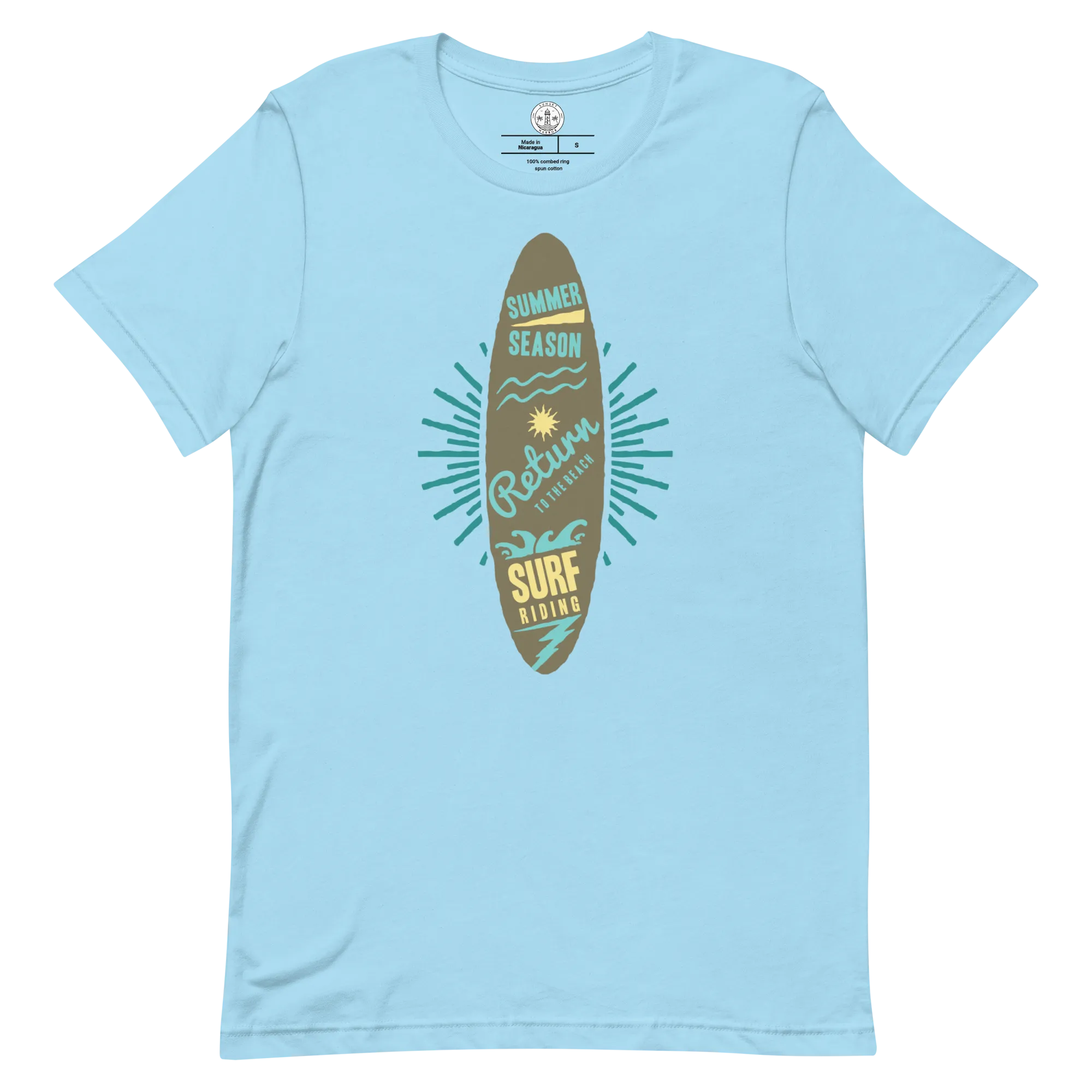 Men's Staple T-Shirt  - Surfboard