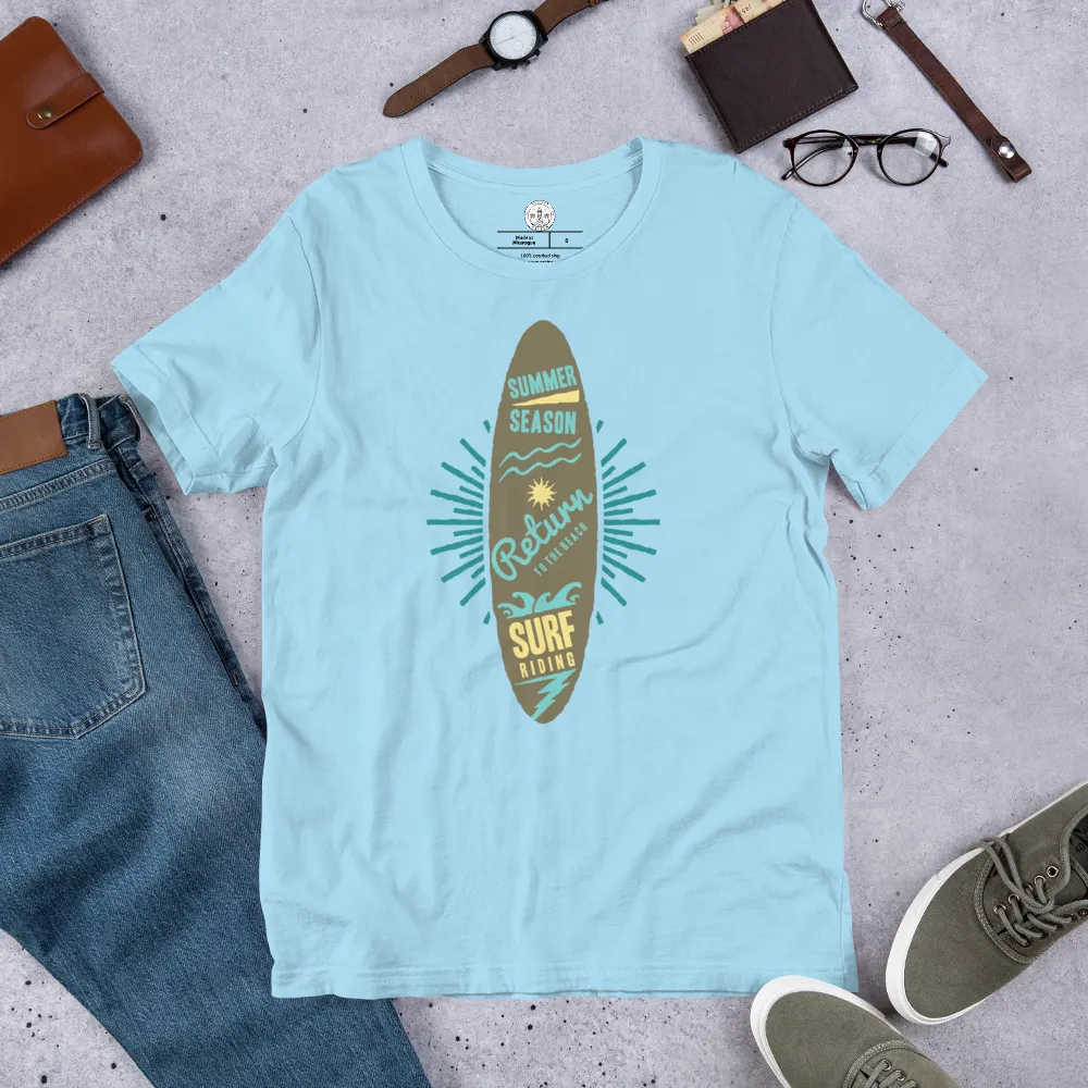 Men's Staple T-Shirt  - Surfboard
