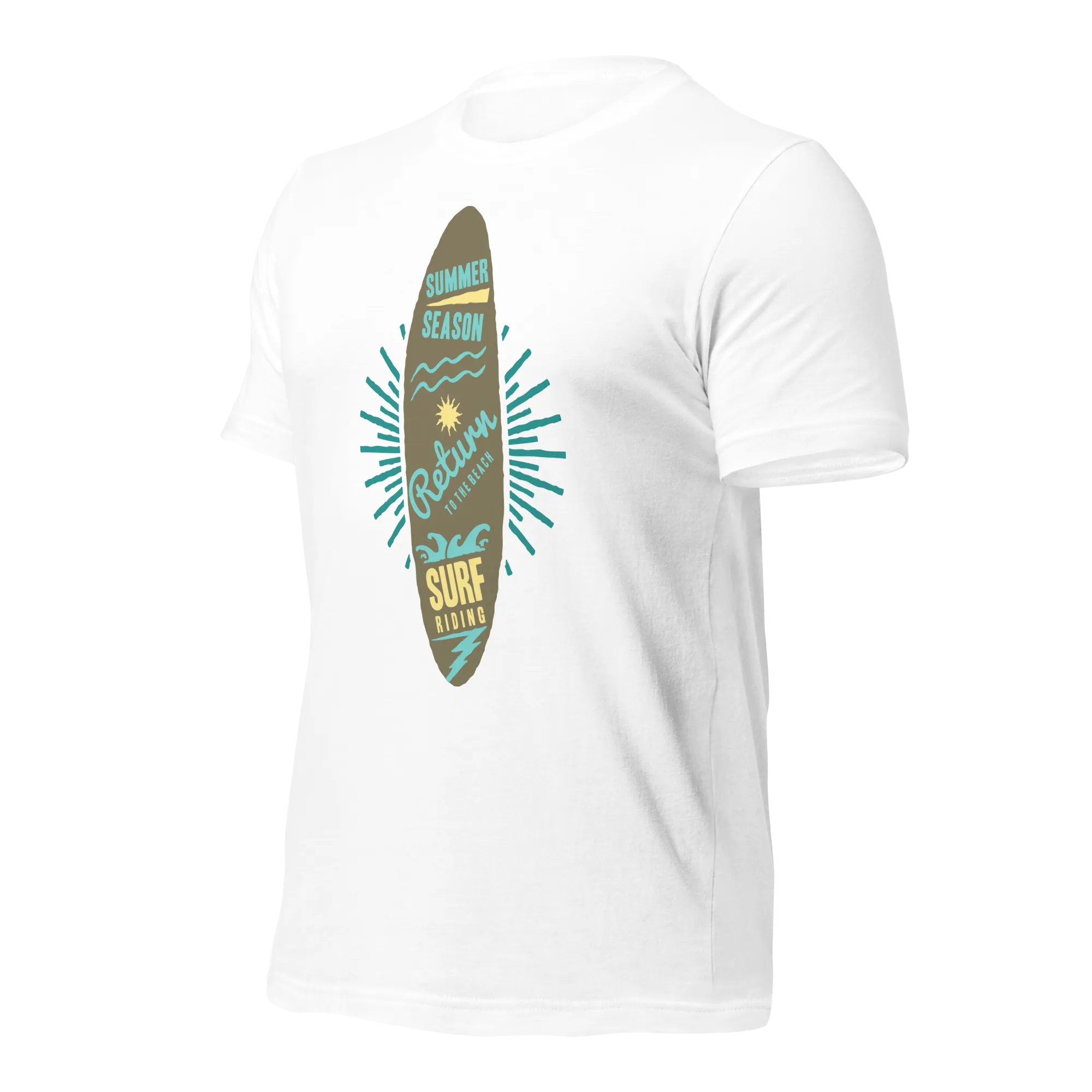 Men's Staple T-Shirt  - Surfboard