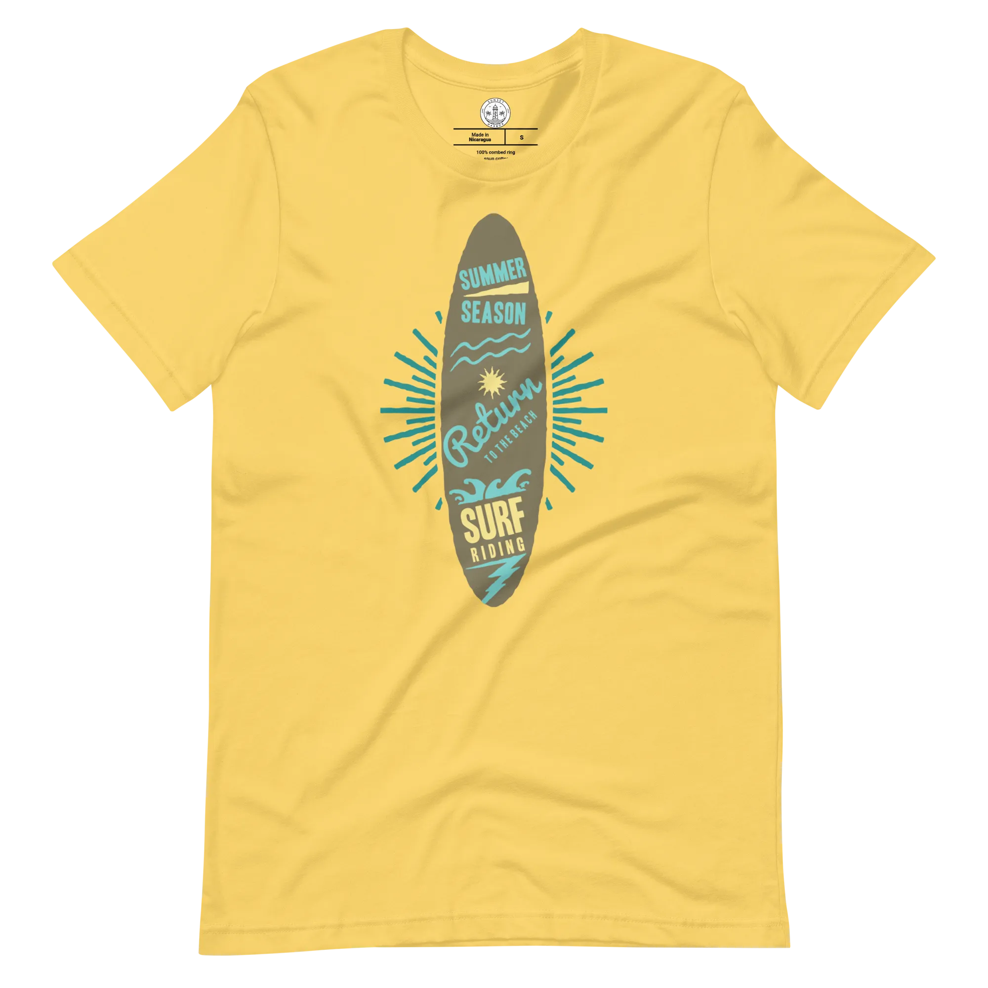 Men's Staple T-Shirt  - Surfboard