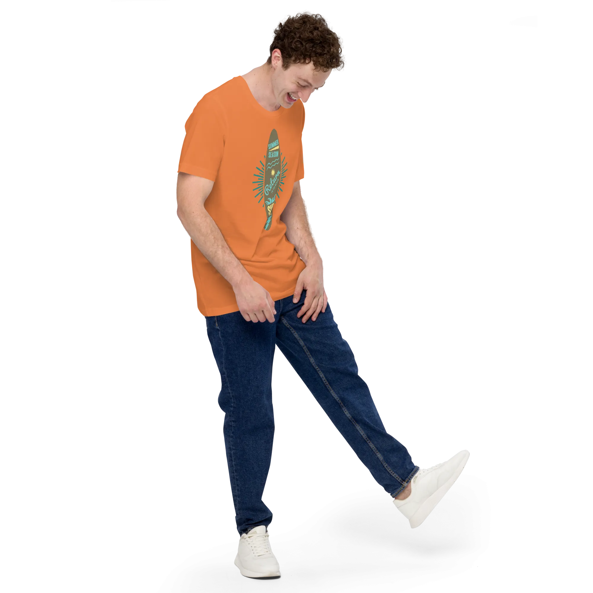 Men's Staple T-Shirt  - Surfboard