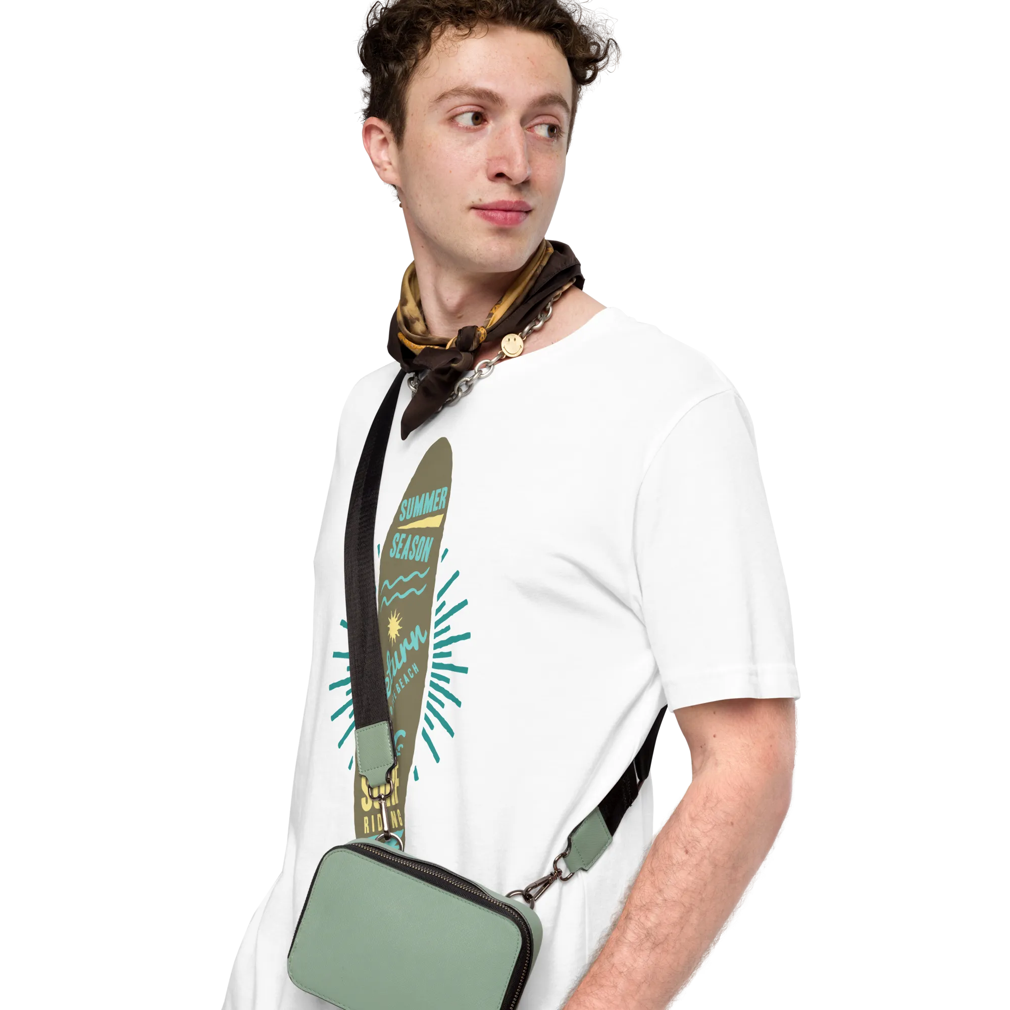 Men's Staple T-Shirt  - Surfboard