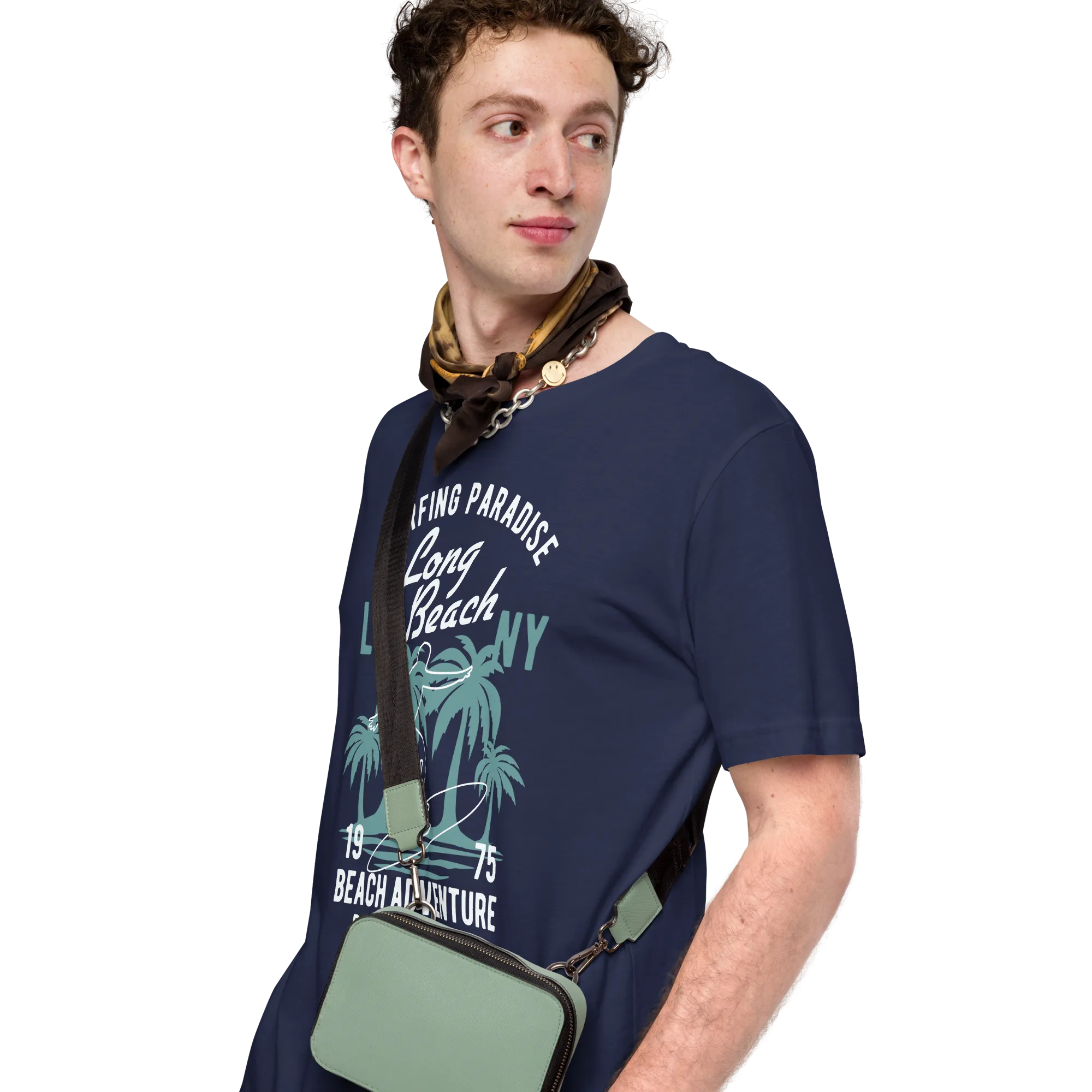 Mens t-shirt - Long Beach
