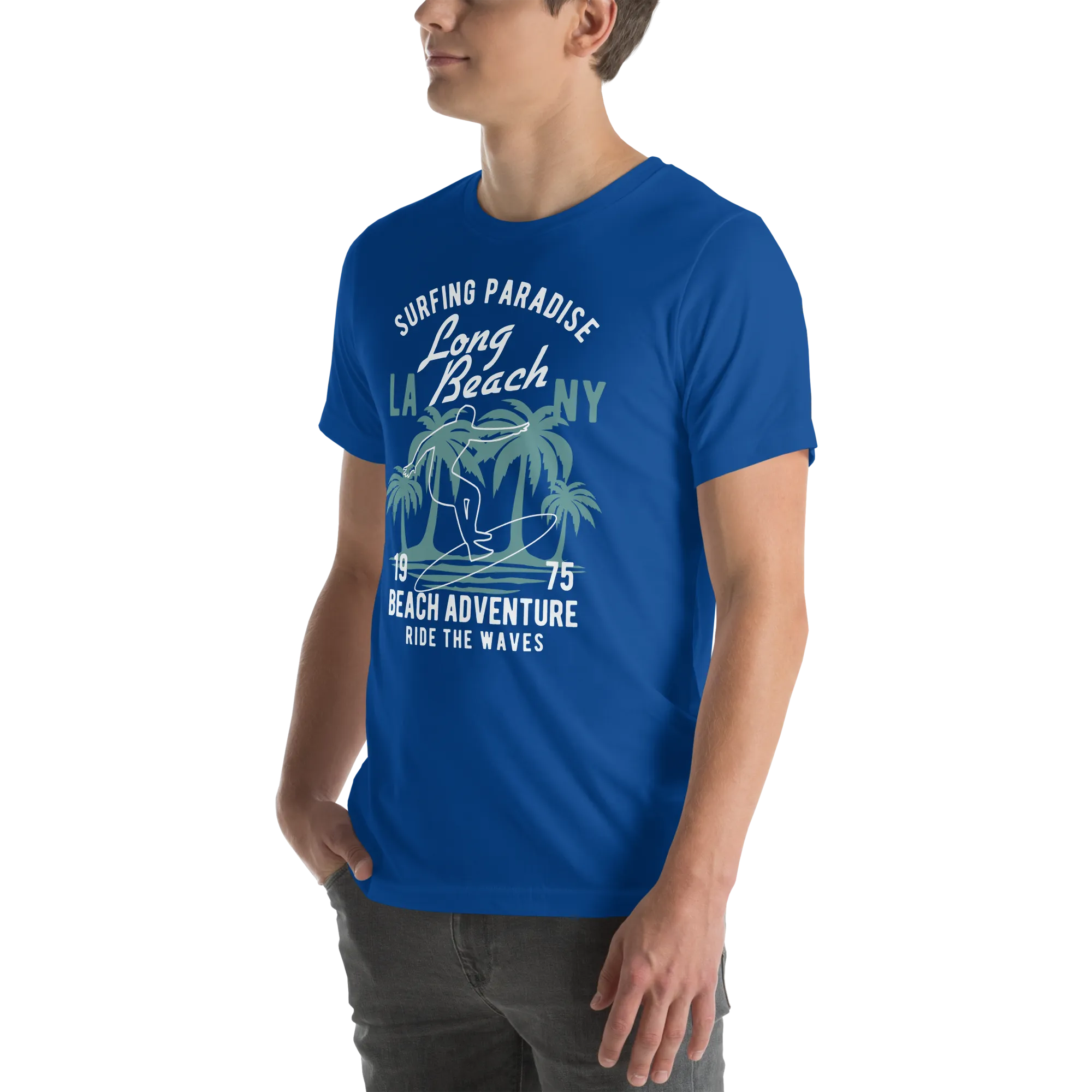 Mens t-shirt - Long Beach
